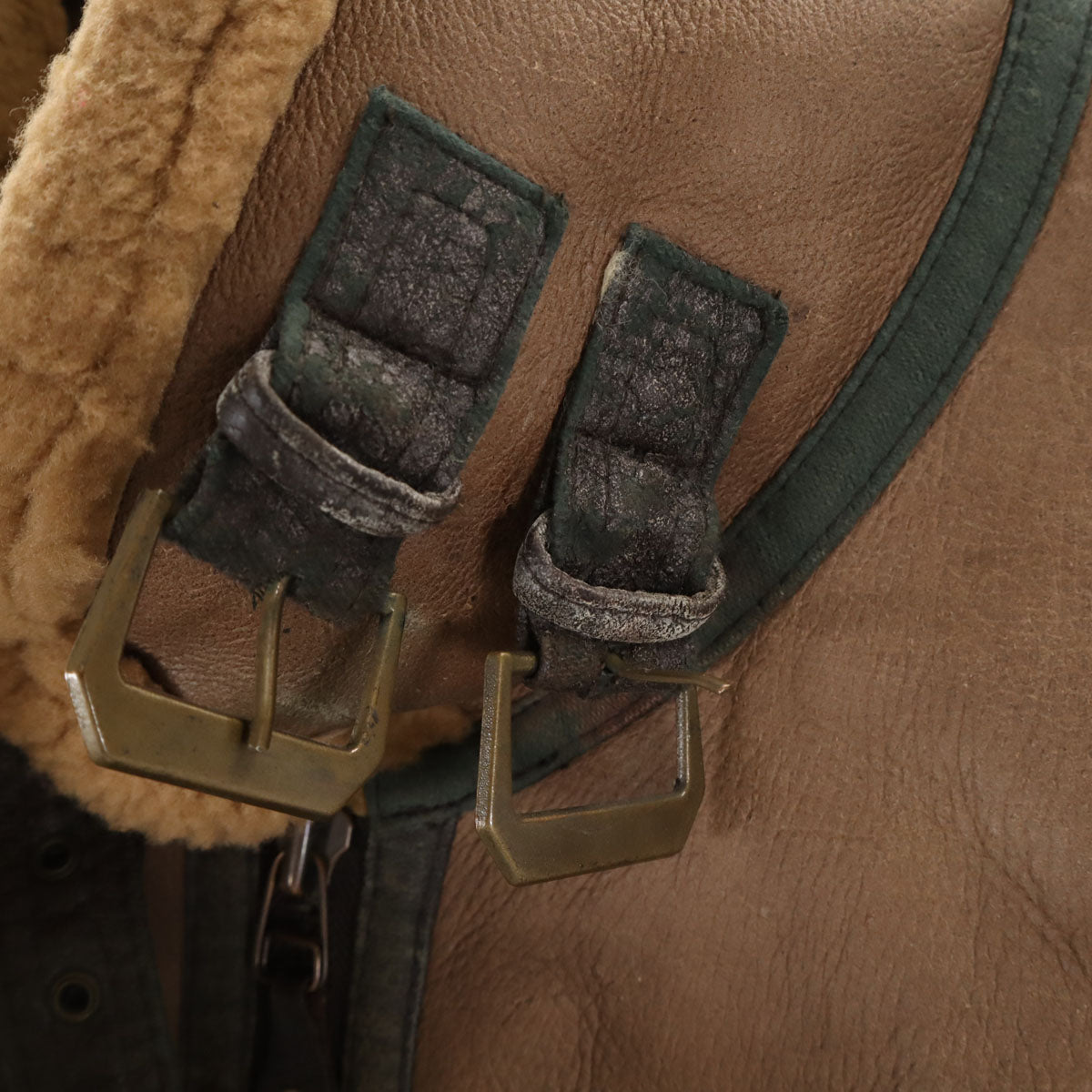 Freedom フリーダム 羊革 シープスキン B-3 ムートンジャケット 38 ブラウン メンズ