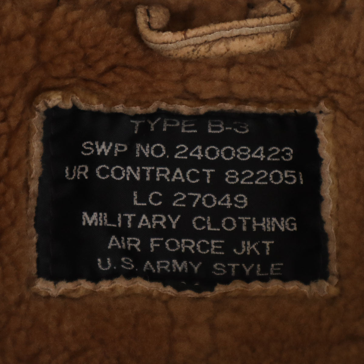 Freedom フリーダム 羊革 シープスキン B-3 ムートンジャケット 38 ブラウン メンズ