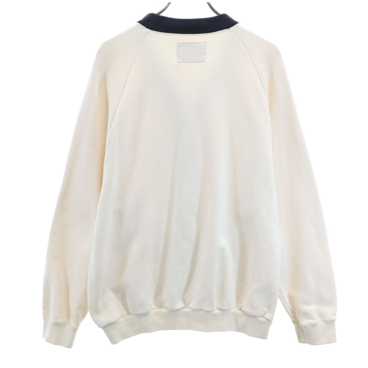 TOWNCRAFT タウンクラフト 日本製 長袖 スウェット Vネック カーディガン M アイボリー PENNEYS メンズ