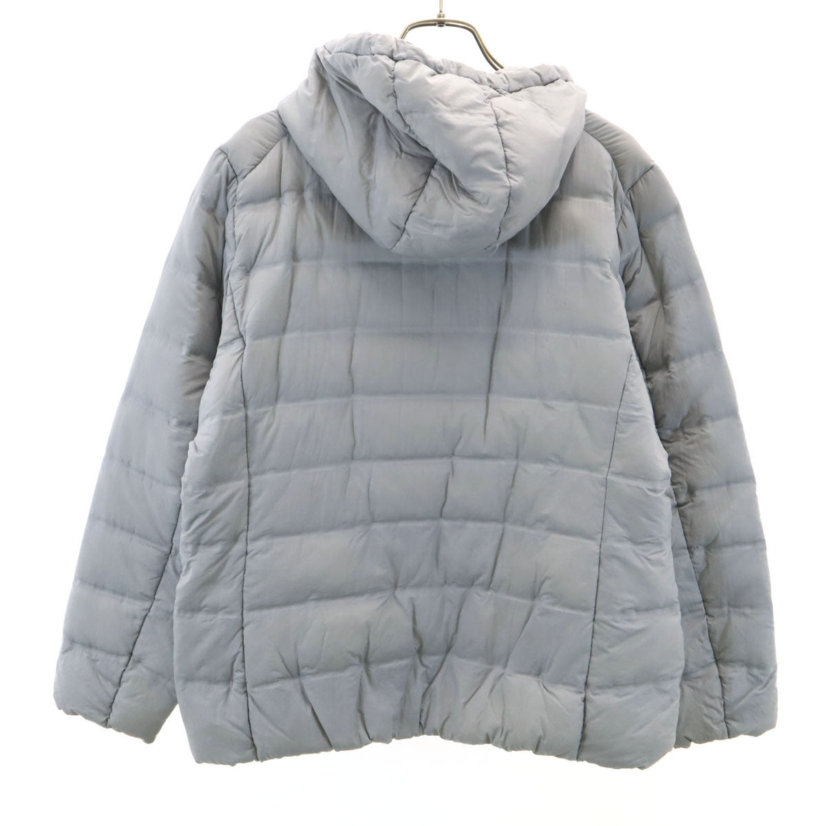 UNIQLO ユニクロ シームレス ウルトラライト ダウンパーカー XL グレー レディース