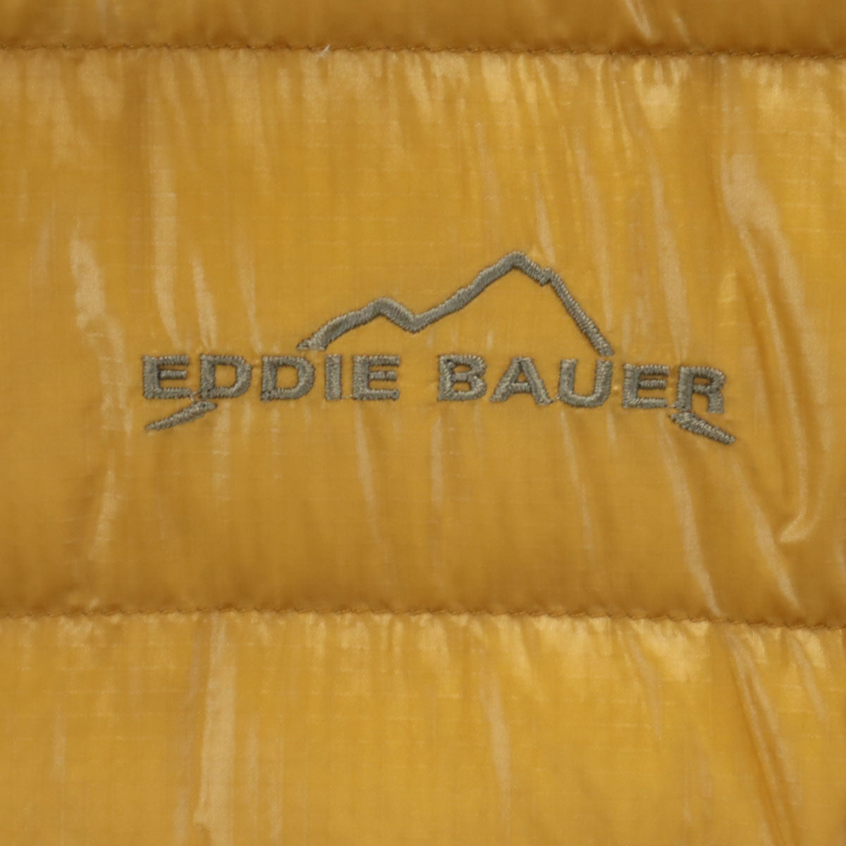 Eddie Bauer エディバウアー ダウンジャケット S イエロー アウトドア EB800 FILL POWER メンズ