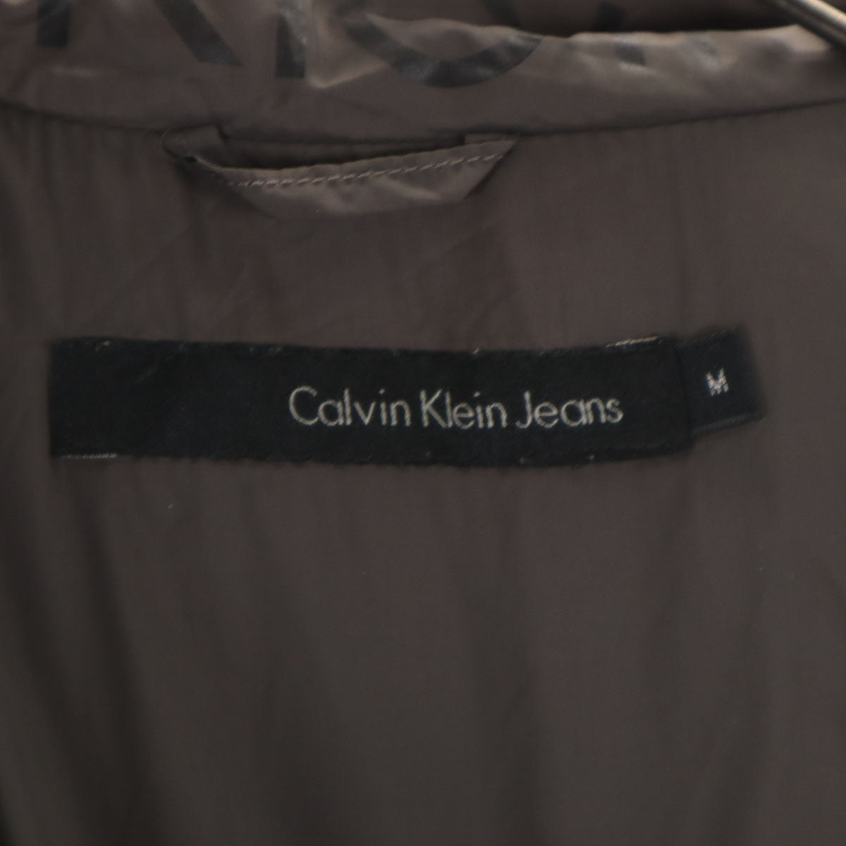 Calvin klein Jeans カルバンクラインジーンズ 中綿ベスト M グレー メンズ