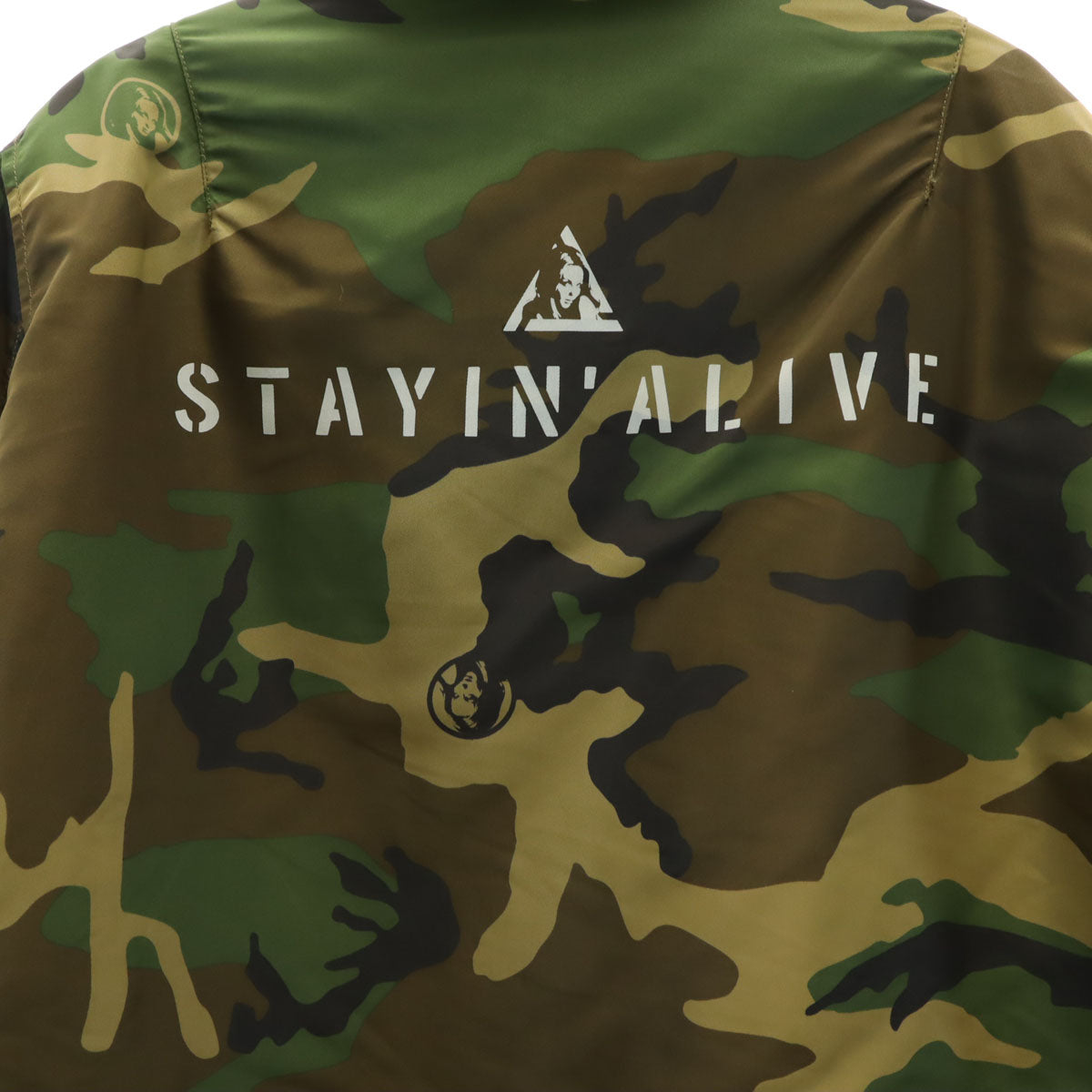 HYSTERIC GLAMOUR ヒステリックグラマー 日本製 カモフラ 中綿ジャケット M カーキ メンズ