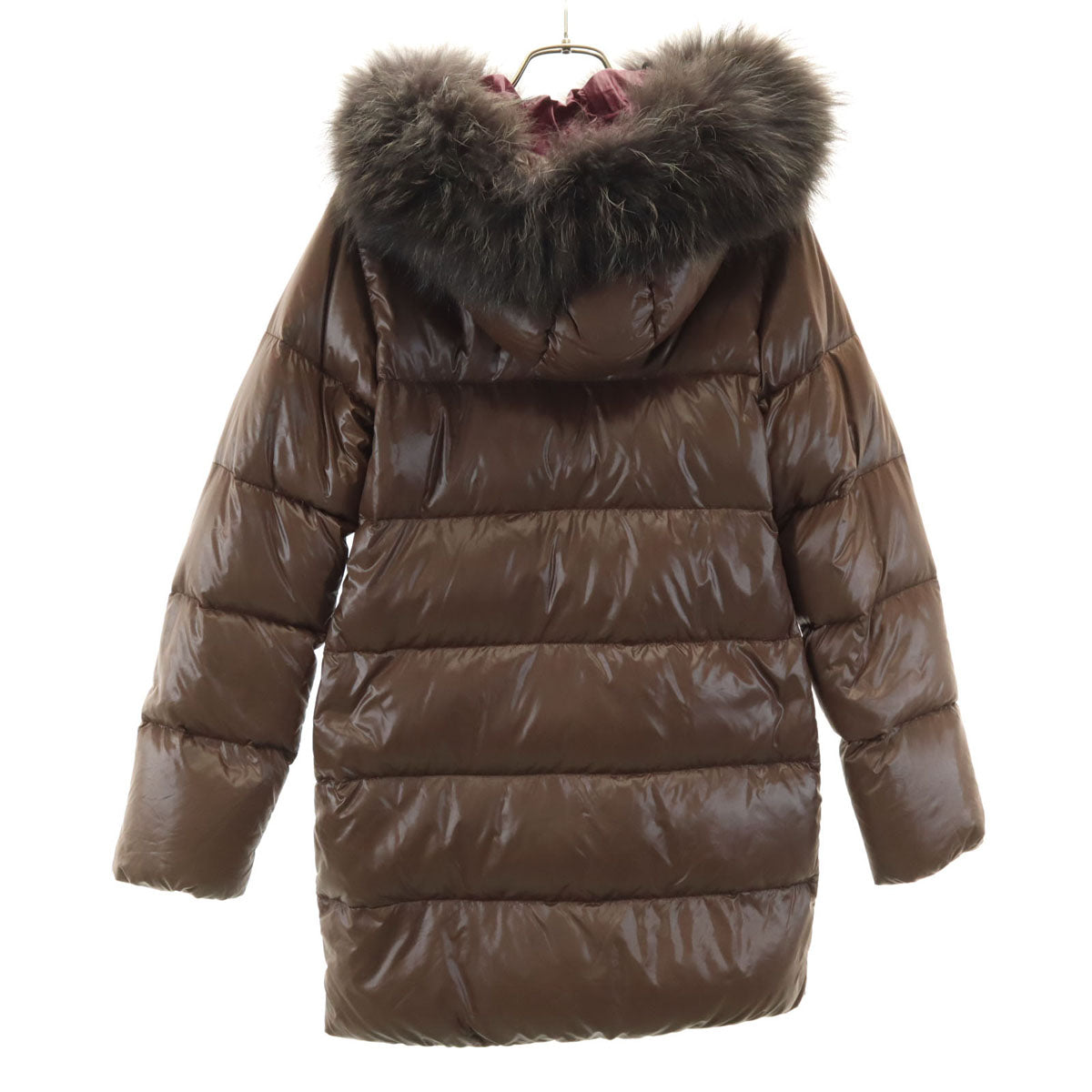 DUVETICA デュベティカ ブルガリア製 ダウンジャケット 38 ブラウン レディース