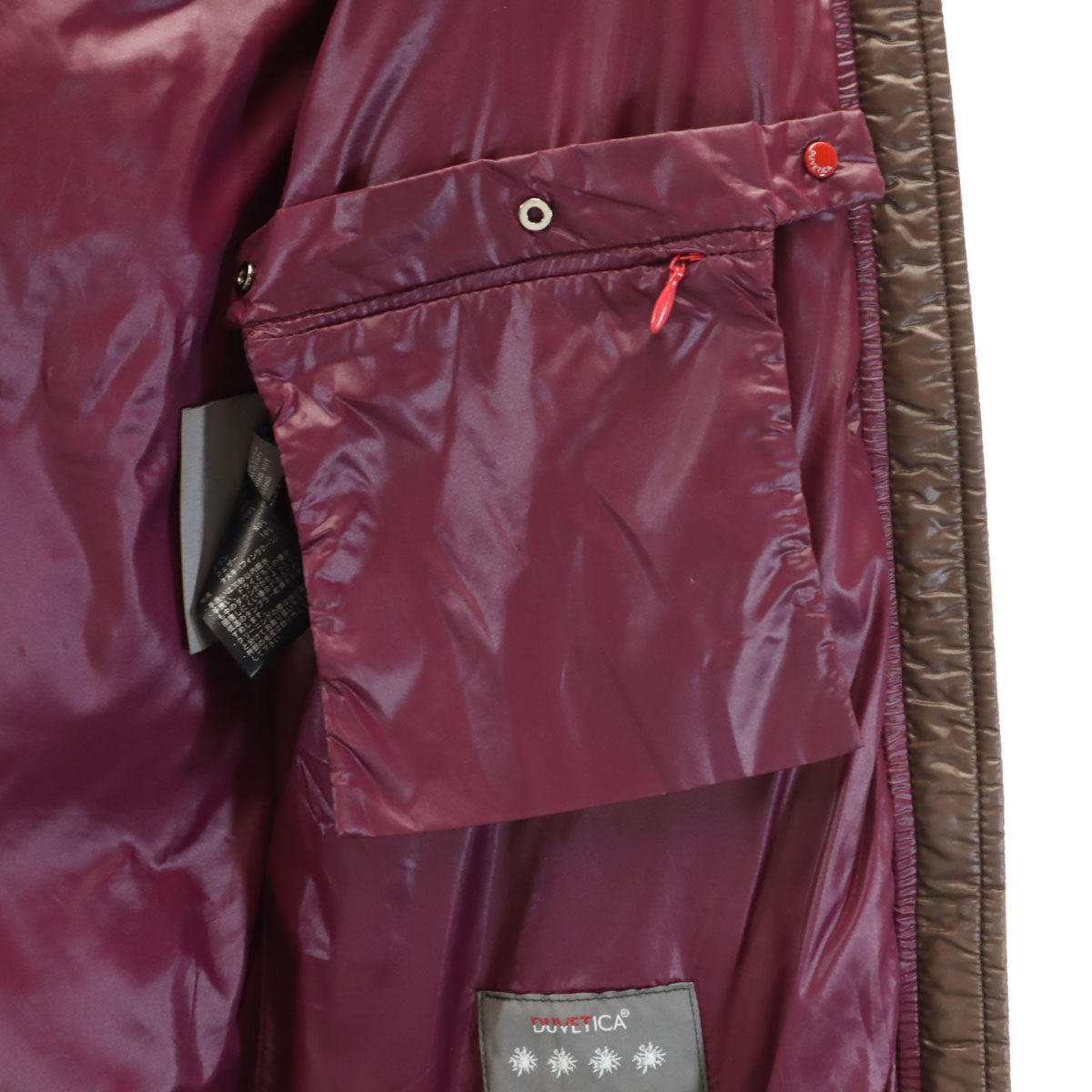 DUVETICA デュベティカ ブルガリア製 ダウンジャケット 38 ブラウン レディース