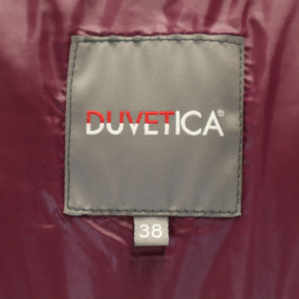 DUVETICA デュベティカ ブルガリア製 ダウンジャケット 38 ブラウン レディース