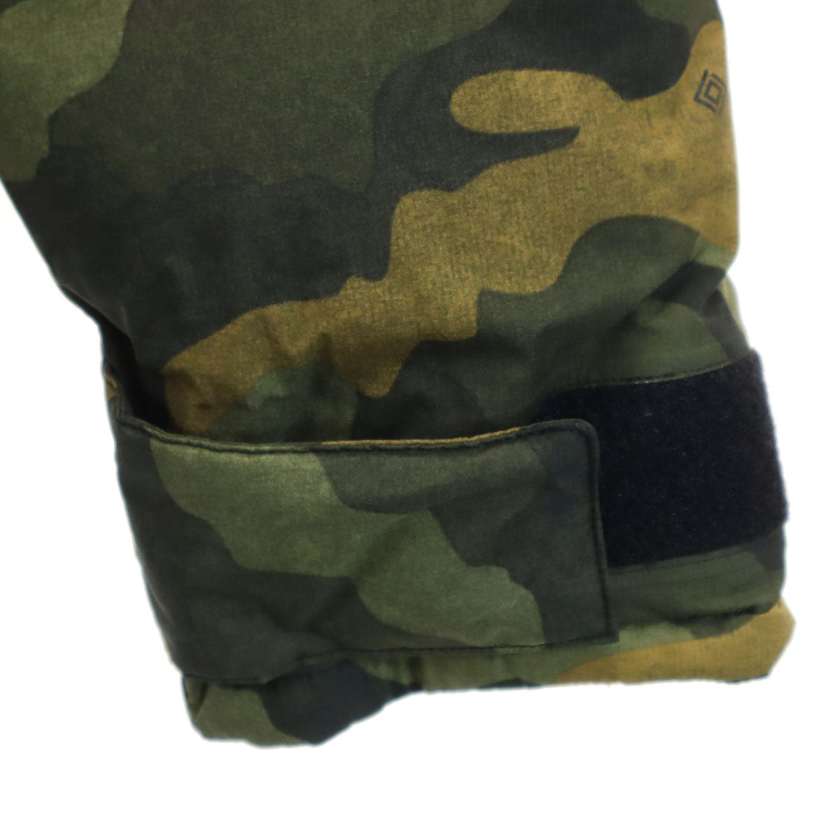 未使用 THE NORTH FACE ザノースフェイス カモフラ ノベルティウインドストッパーブルックスレンジライト ダウンパーカー L カーキ アウトドア ND91961 メンズ