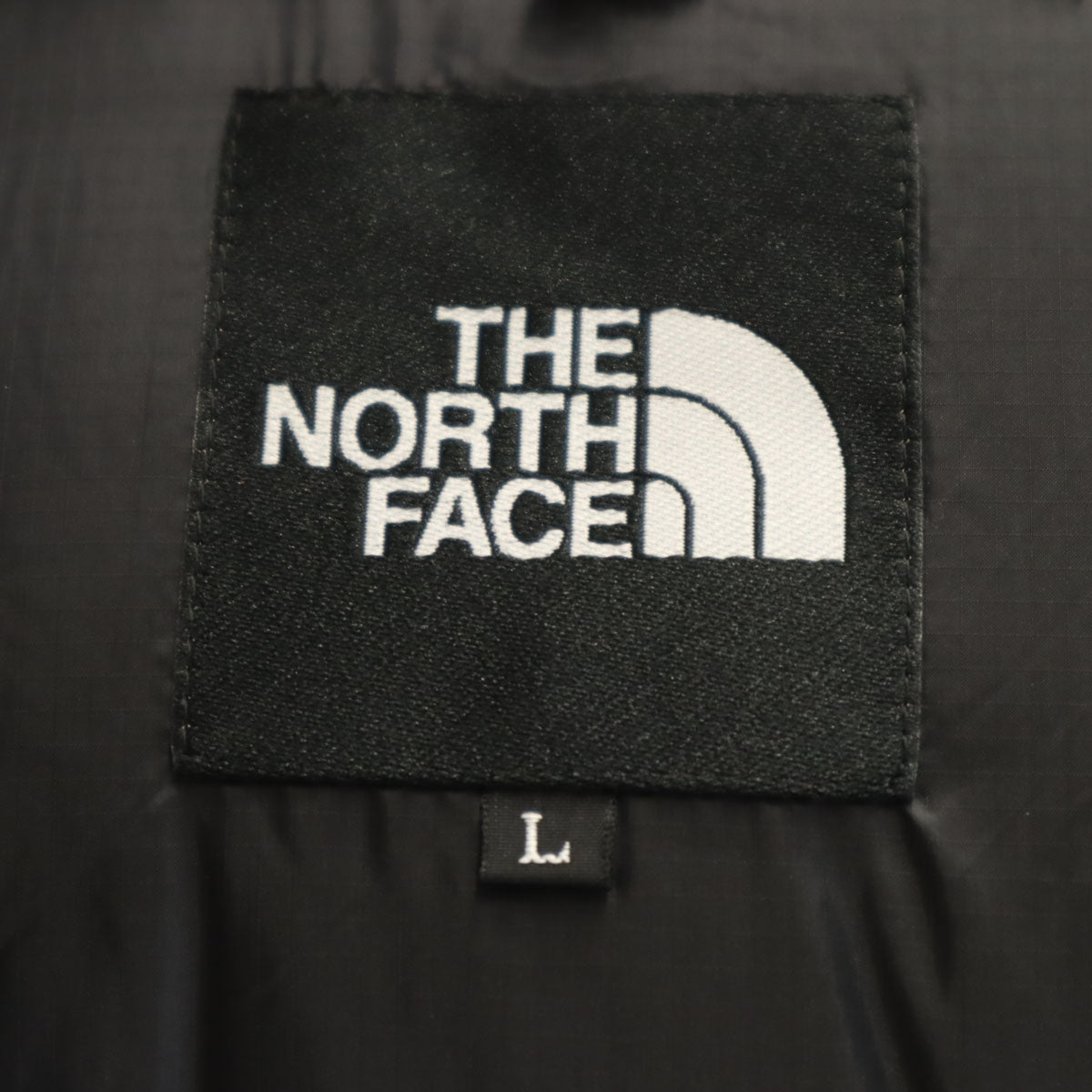 未使用 THE NORTH FACE ザノースフェイス カモフラ ノベルティウインドストッパーブルックスレンジライト ダウンパーカー L カーキ アウトドア ND91961 メンズ