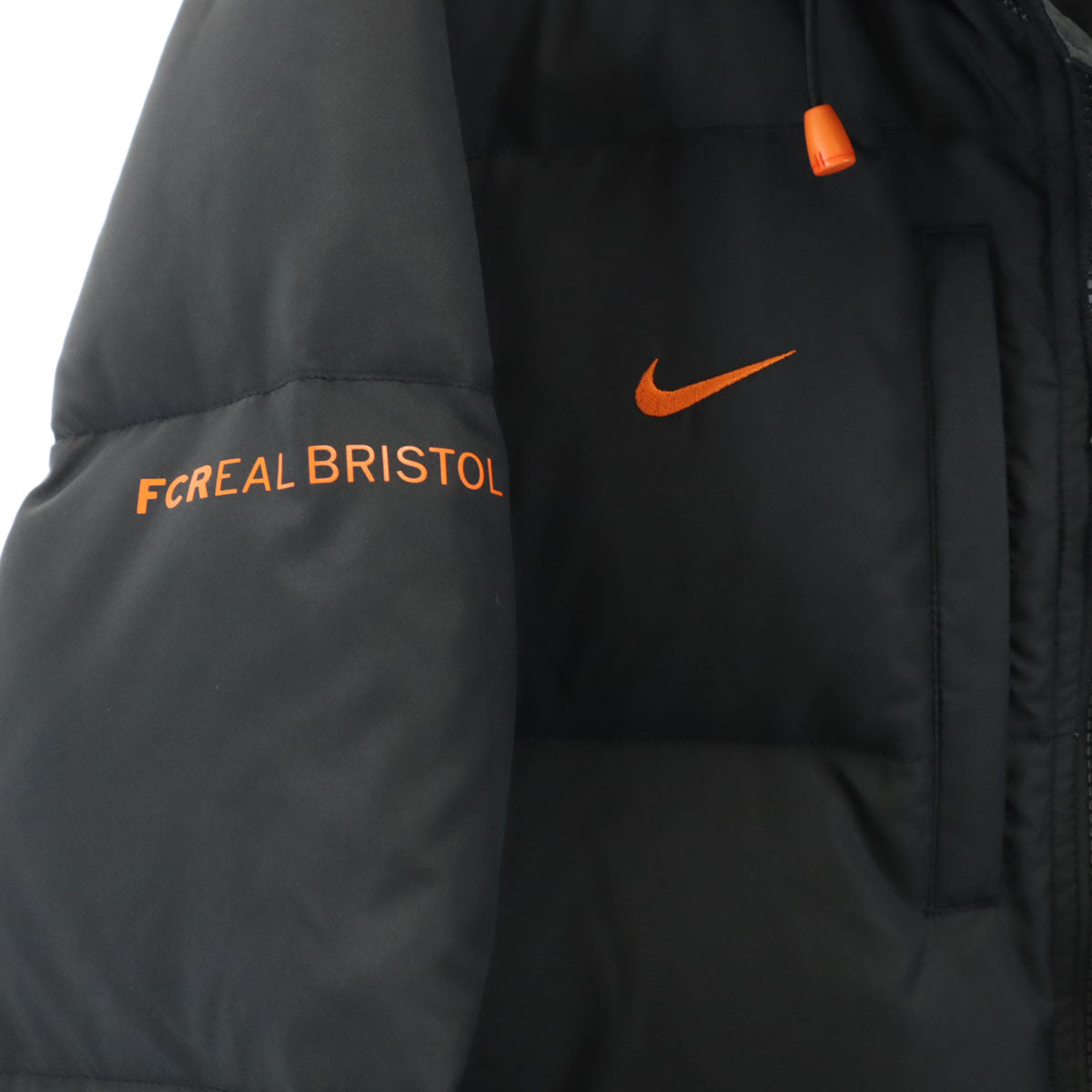 NIKE ナイキ F.C.Real Bristol ダウンジャケット M ブラック メンズ