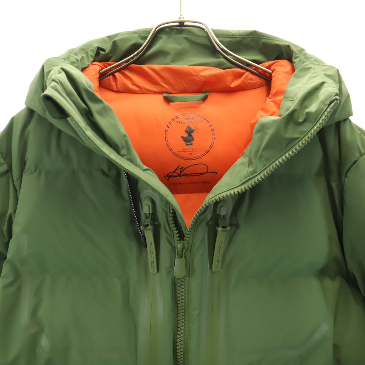SAVE THE DUCK セイブザダック 中綿ジャケット M カーキ by SATOSHI YAMANE PRO-TECH メンズ