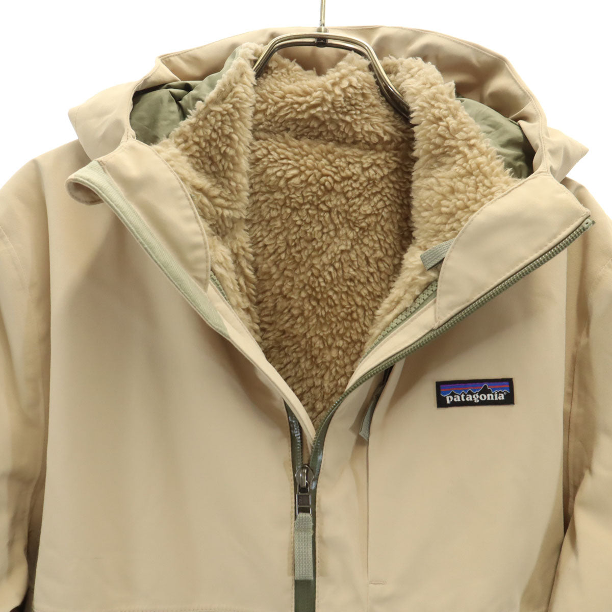 patagonia パタゴニア フォーインワン エブリデー ジャケット XXL16-18 ベージュ系 68035 4WAY アウトドア キッズ