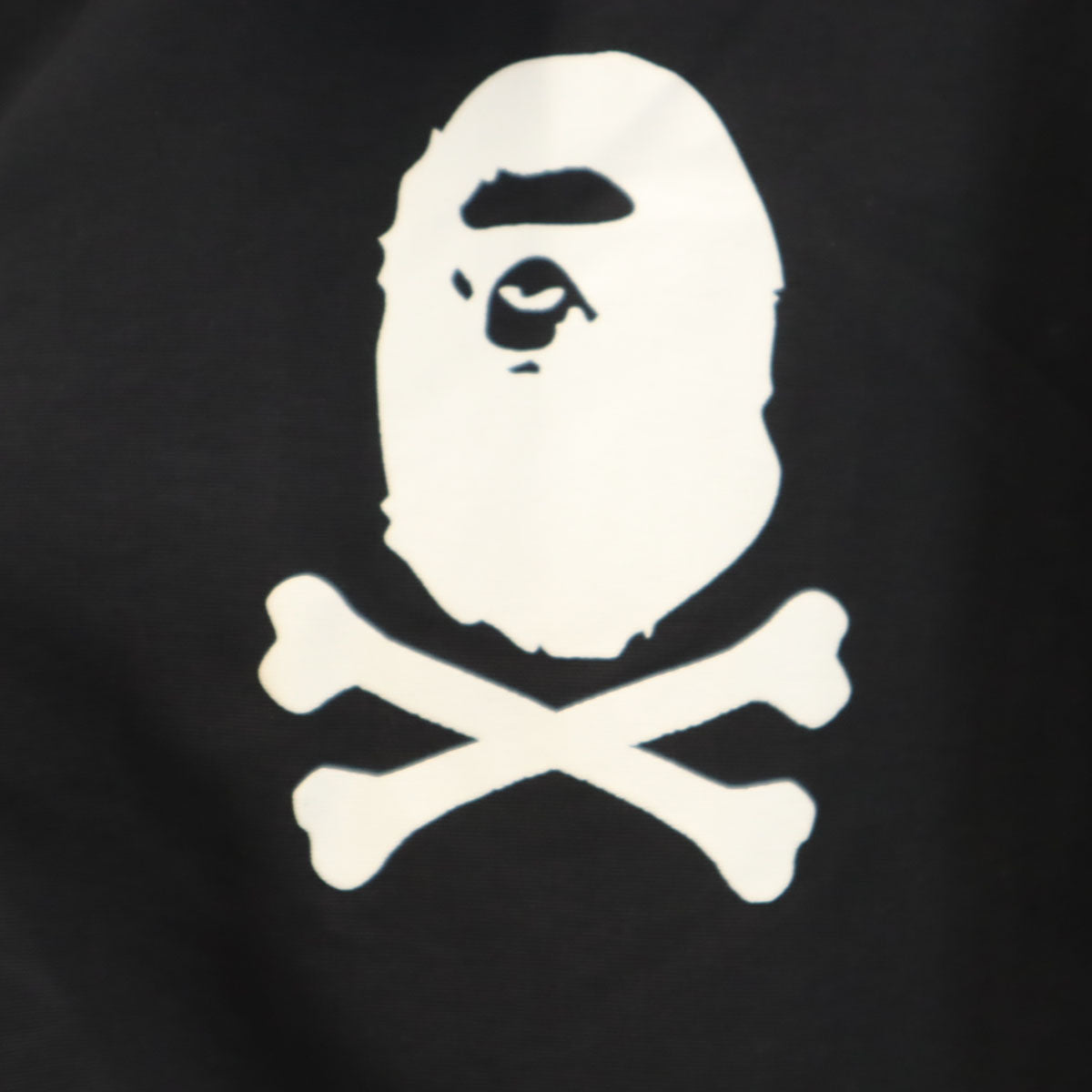 A BATHING APE アベイシングエイプ コーチジャケット L ブラック 裏ボア メンズ