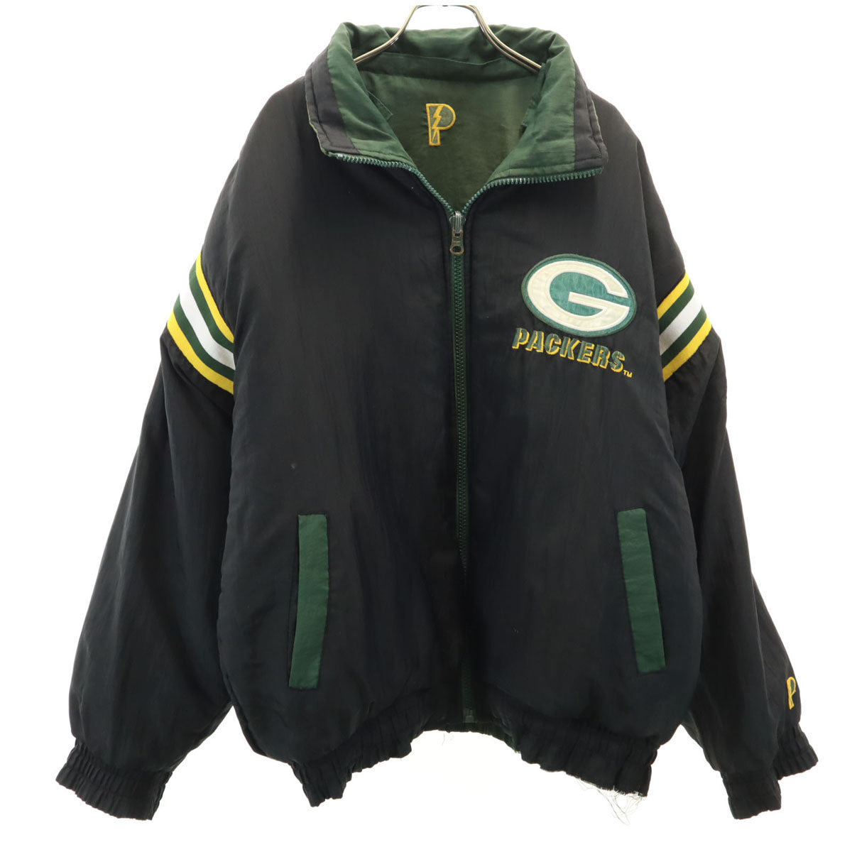 PRO LAYER 90s 韓国製 オールド ブルゾン L グリーン系 メンズ
