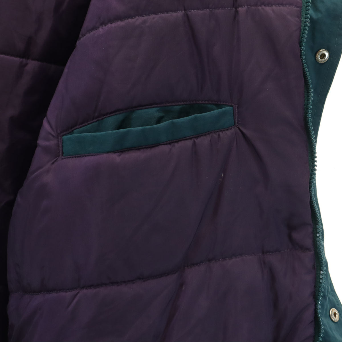 FILA フィラ 90s オールド 中綿ジャケット M 深緑 メンズ