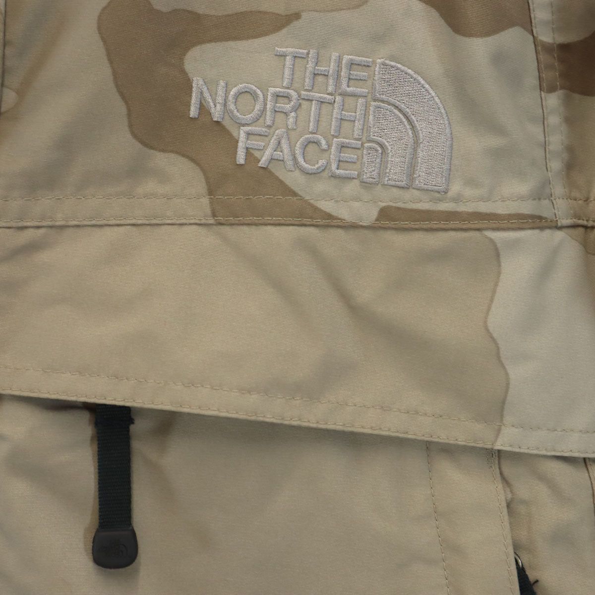 THE NORTH FACE ノースフェイス カモフラ柄 マクマード ダウンパーカー S グレージュ ND00492 アウトドア フィルパワー550 メンズ