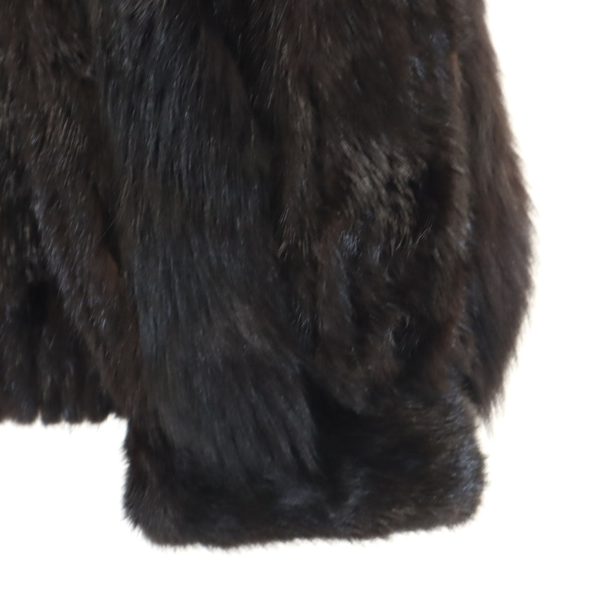 SAGA MINK サガミンク 毛皮コート 16 ダークブラウン レディース