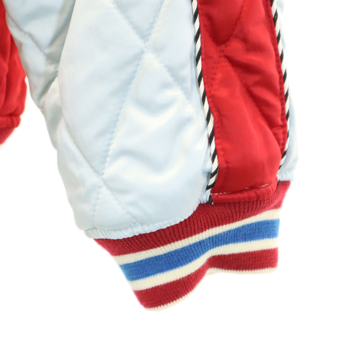 未使用 BILLVAN ビルバン キン肉マン コラボ テリーマン ジェロニモ リバーシブル スカジャン 42 レッド メンズ