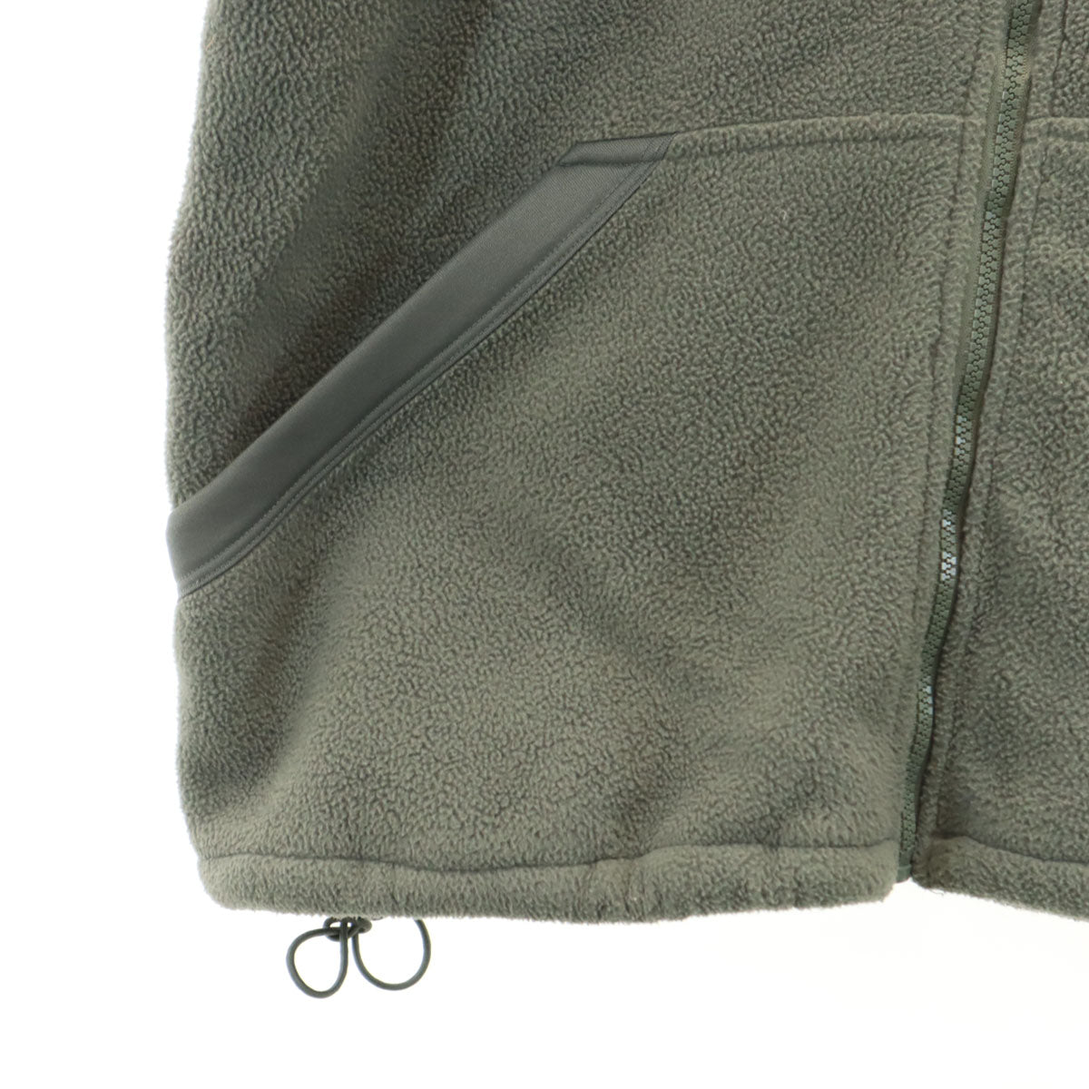 UNITED ユナイテッド USA製 フリースジャケット L カーキ メンズ