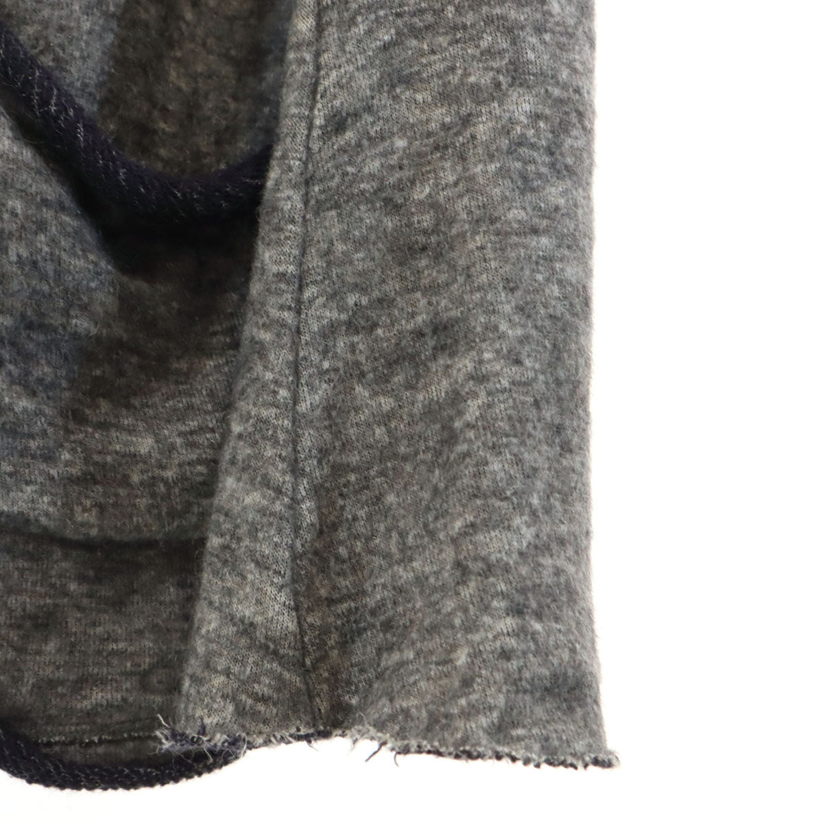 08sircus ゼロエイトサーカス モヘヤブレンド ニットジャケット 2/48 グレー メンズ