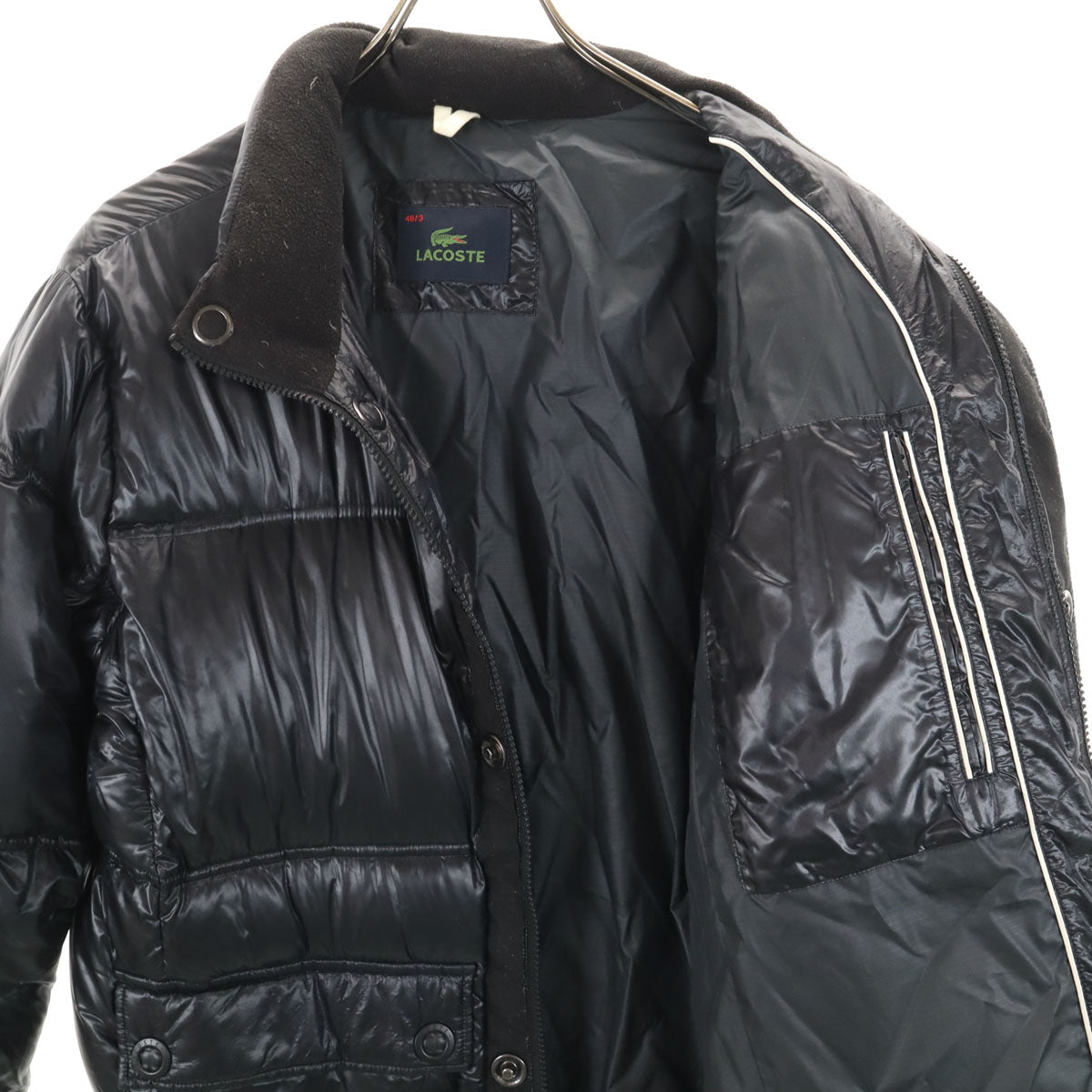 LACOSTE ラコステ ダウンジャケット 48/3 ブラック メンズ