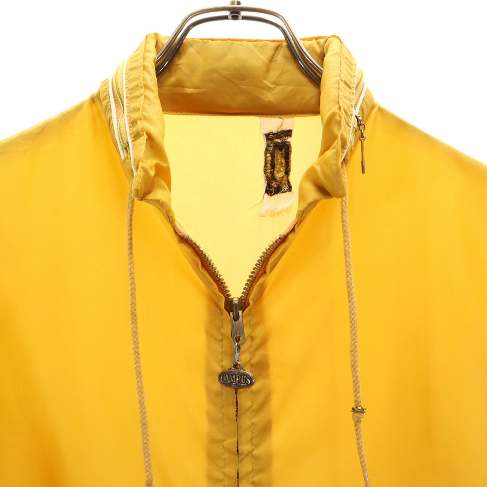 CAMPUS キャンパス 60s ヴィンテージ USA製 タロンジップ ジップアップ ジャケット 18 イエロー メンズ