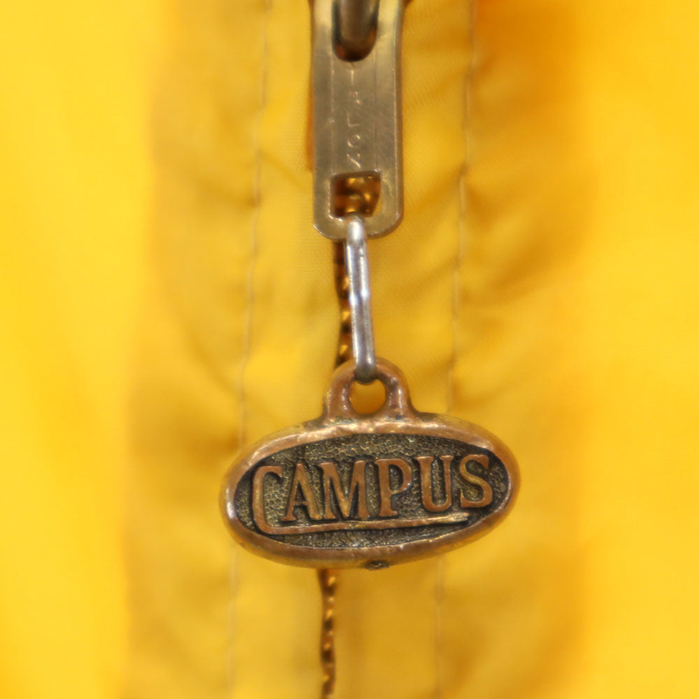 CAMPUS キャンパス 60s ヴィンテージ USA製 タロンジップ ジップアップ ジャケット 18 イエロー メンズ