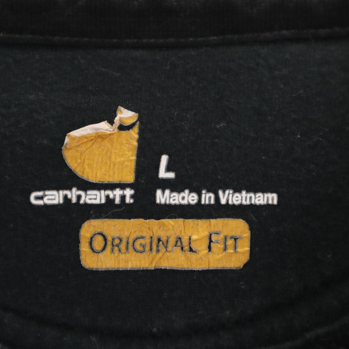 Carhartt カーハート 長袖 スウェットパーカー L ブラック メンズ