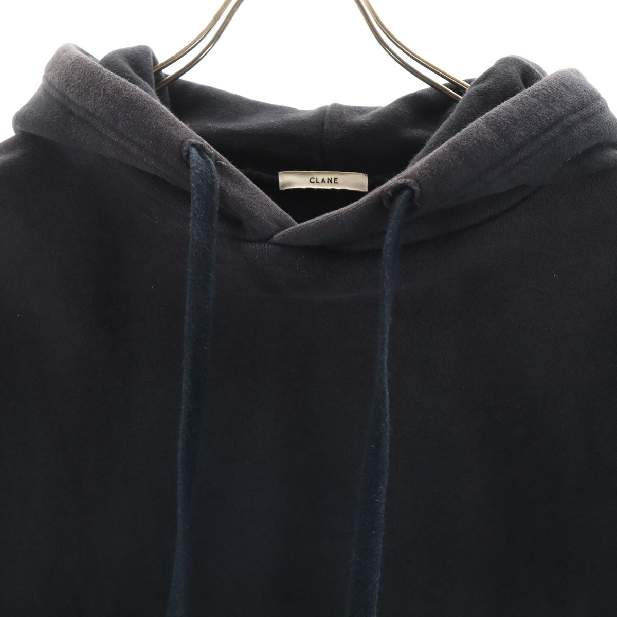CLANE クラネ スウェットパーカー 1 ブラック メンズ