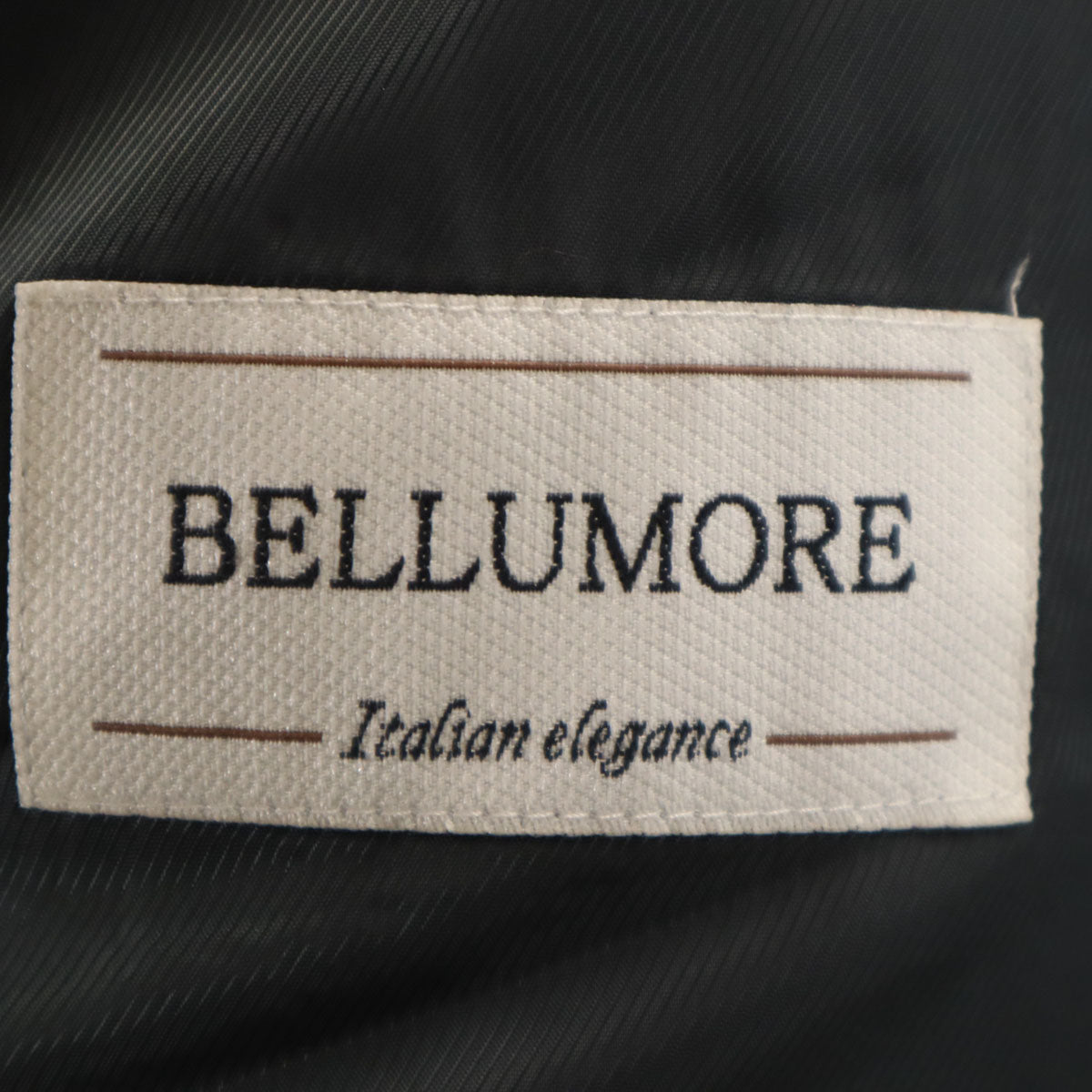 未使用 BELLUMORE ベルモーレ 日本製 テーラードジャケット AB5 ネイビー メンズ