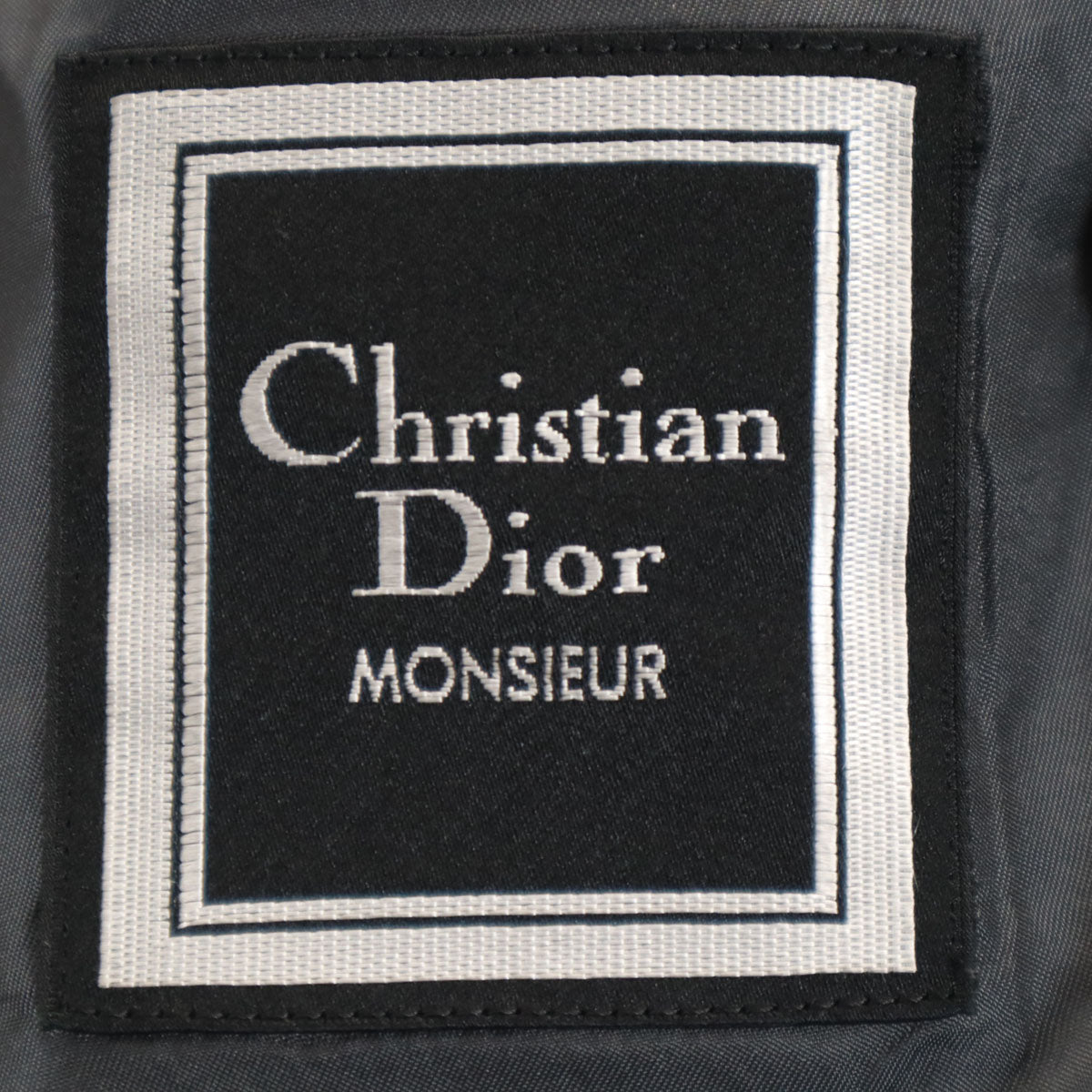 Christian Dior MONSIEUR クリスチャンディオール ムッシュ 90s オールド テーラードジャケット AB4 ネイビー メンズ