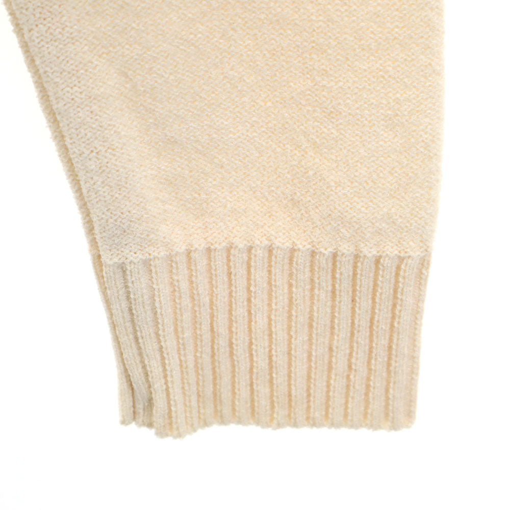 Rene ルネ 日本製 長袖 ジップアップ カーディガン 36 ベージュ レディース