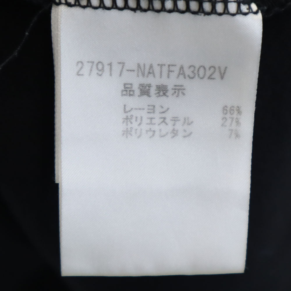 FOXEY NEW YORK フォクシーニューヨーク 日本製 レーヨンブレンド 長袖 タートルネック セーター 42 ブラック レディース