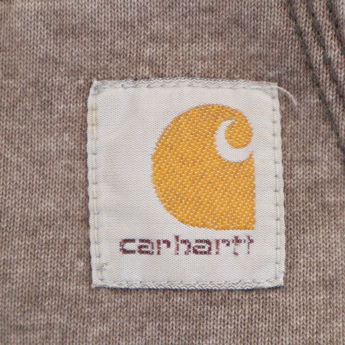 Carhartt カーハート 長袖 スウェット ジップパーカー 2XL ベージュ系 裏起毛 メンズ