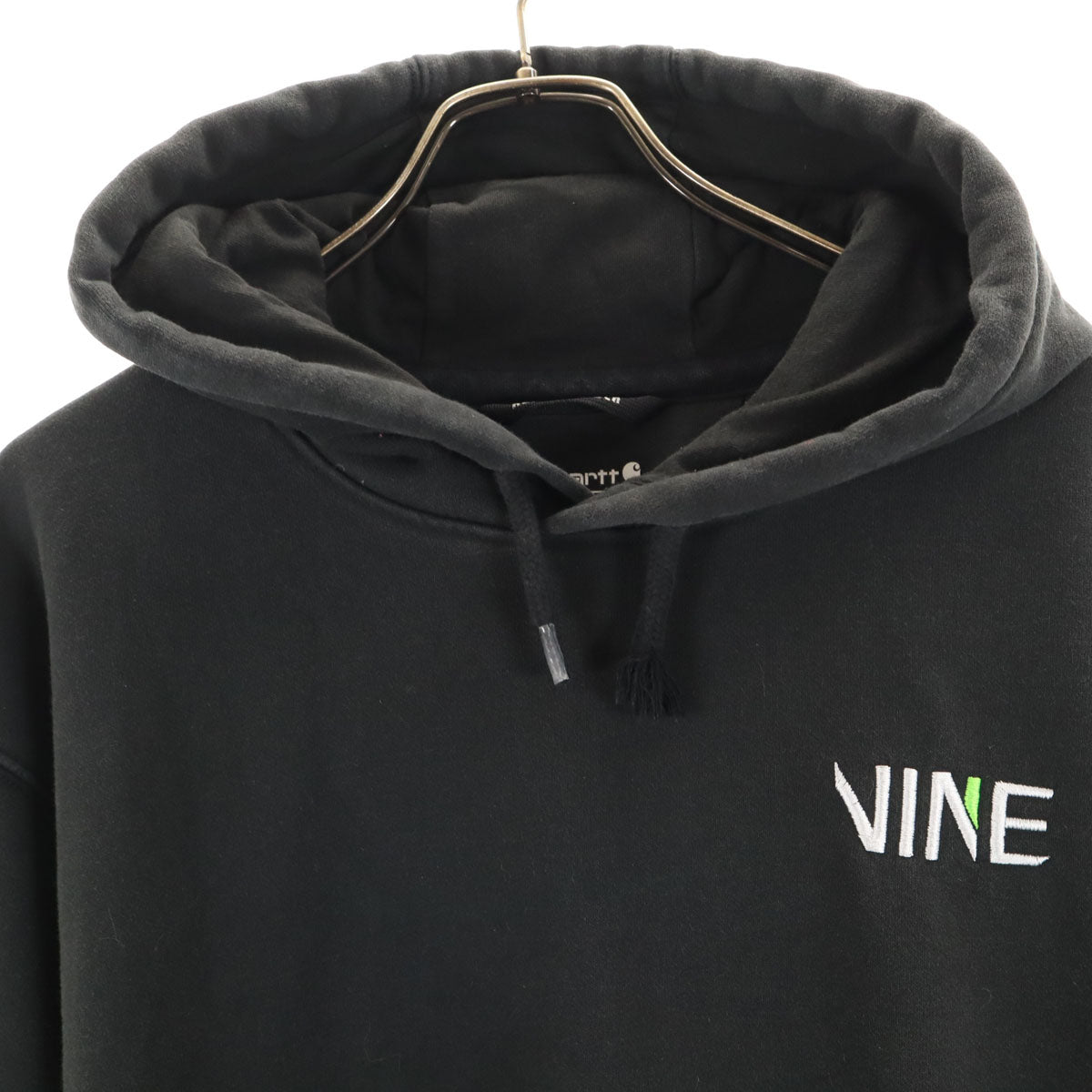 Carhartt カーハート 長袖 スウェットパーカー XL ブラック 裏起毛 プルオーバー メンズ