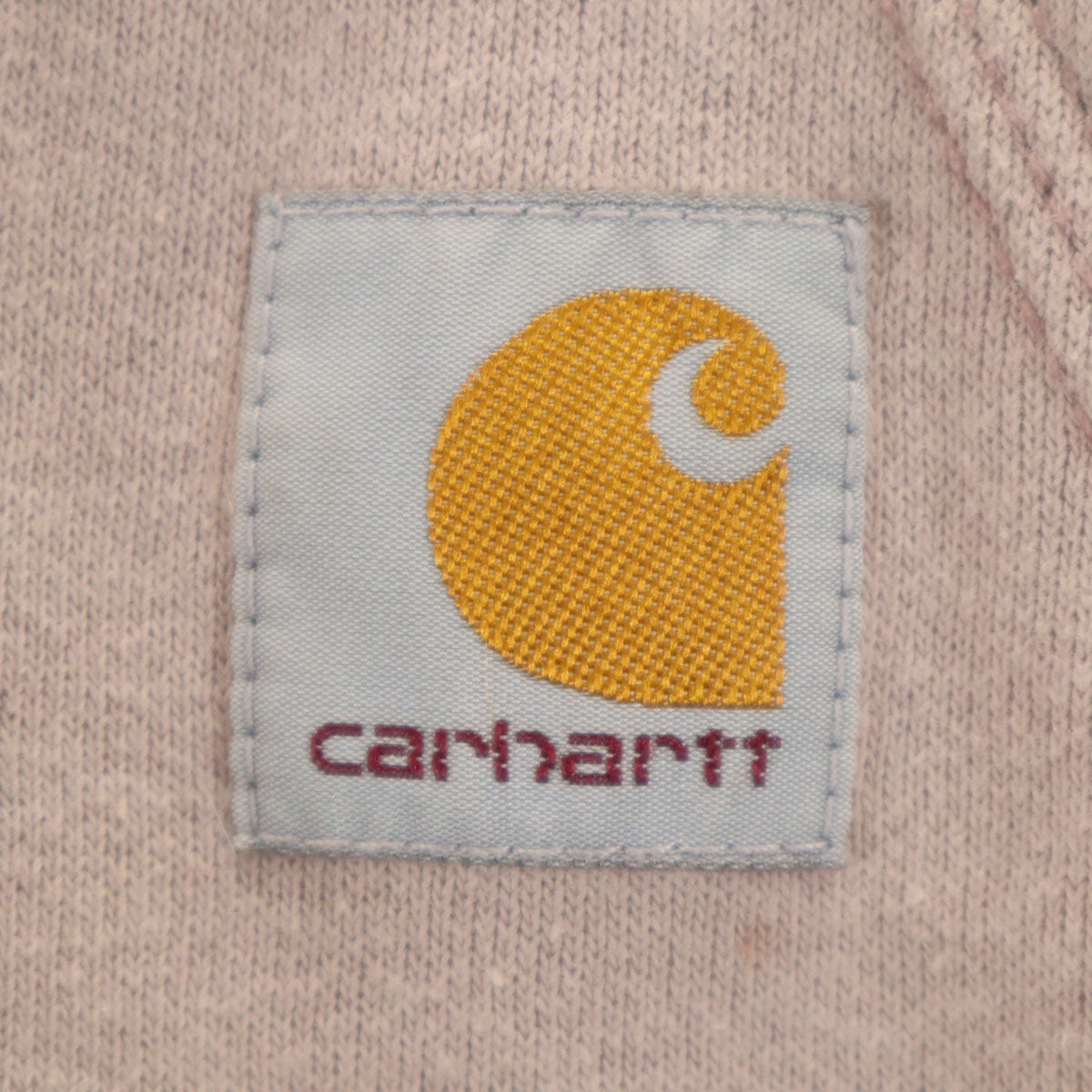 Carhartt カーハート 長袖 スウェットパーカー XS くすみピンク 裏起毛 プルオーバー メンズ