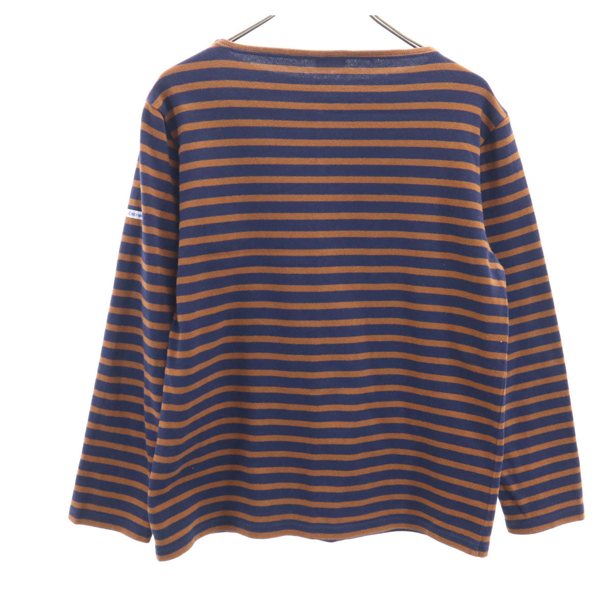 ORCIVAL オーシバル フランス製 ボーダー柄 長袖 バスクシャツ 3 ブラウン メンズ