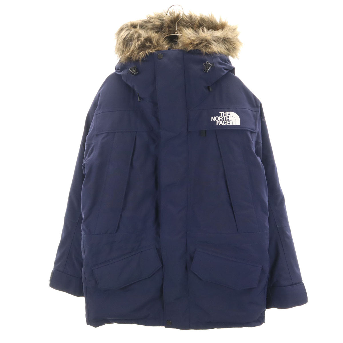 美品 THE NORTH FACE ノースフェイス 光電子 アンタークティカ ダウンパーカー L ネイビー ND92032 アウトドア メンズ
