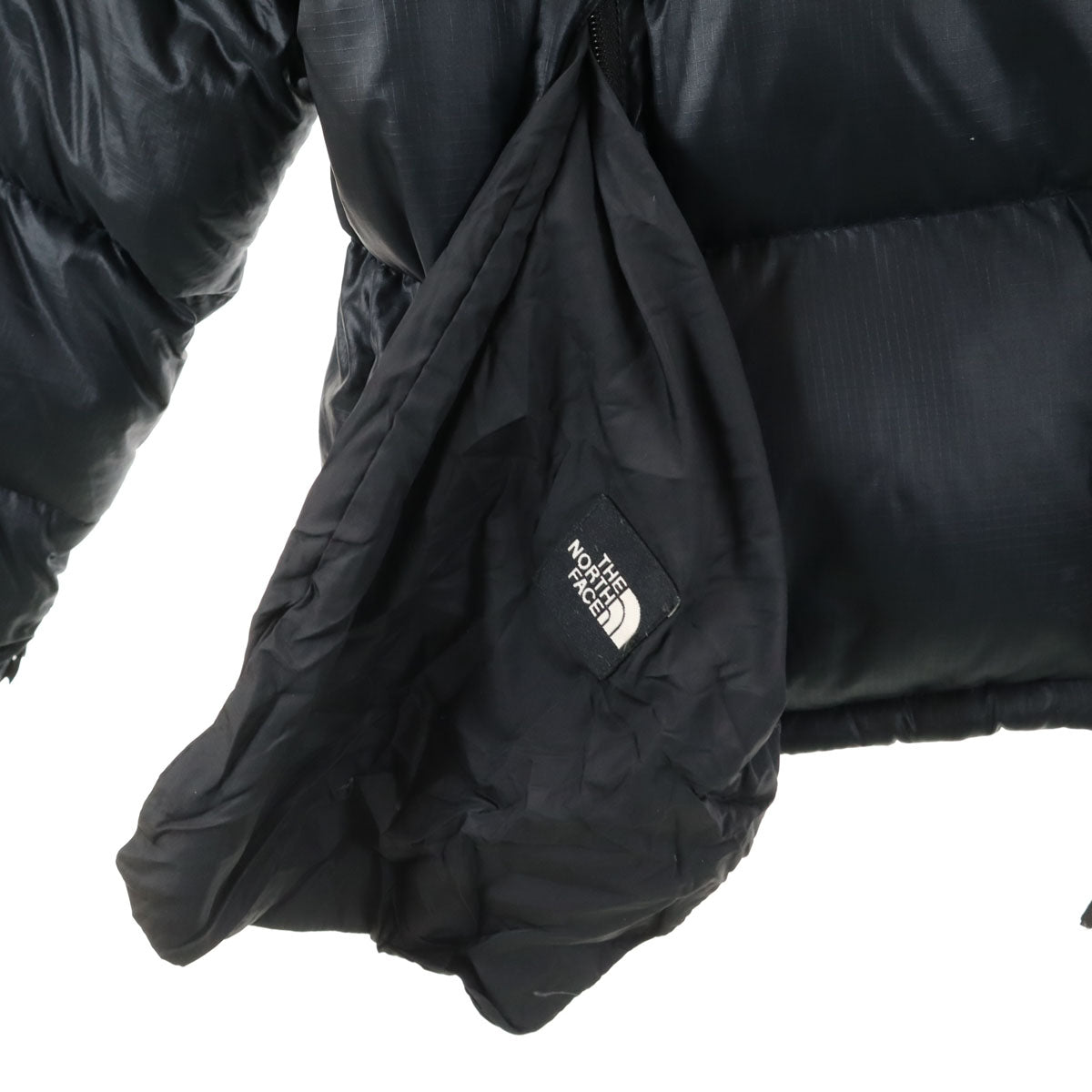 THE NORTH FACE ノースフェイス ヌプシ ダウンジャケット ブラック NF003AS アウトドア ポケッタブル メンズ