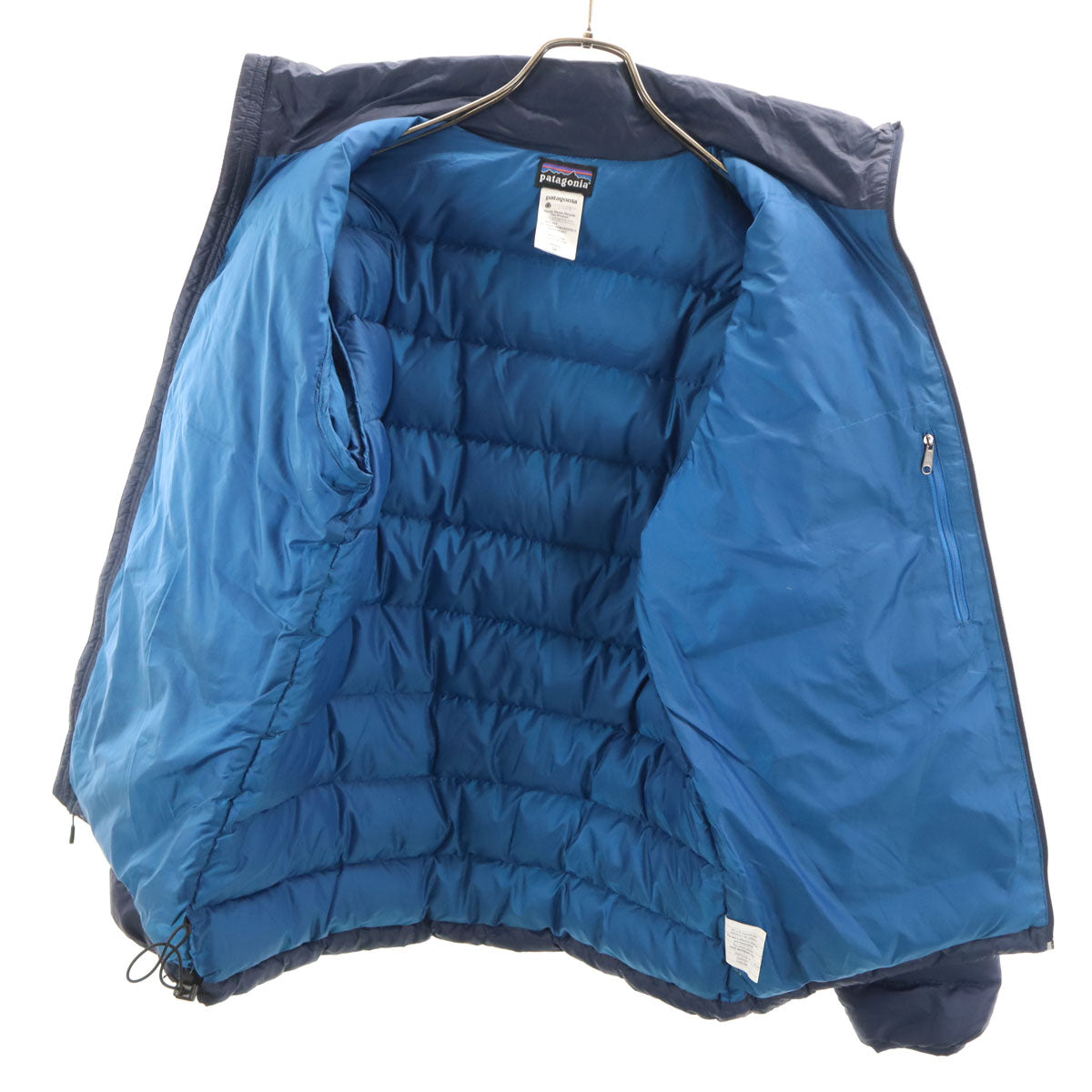 patagonia パタゴニア ダウンジャケット M ネイビー 84830FA12 アウトドア 収納袋付き メンズ
