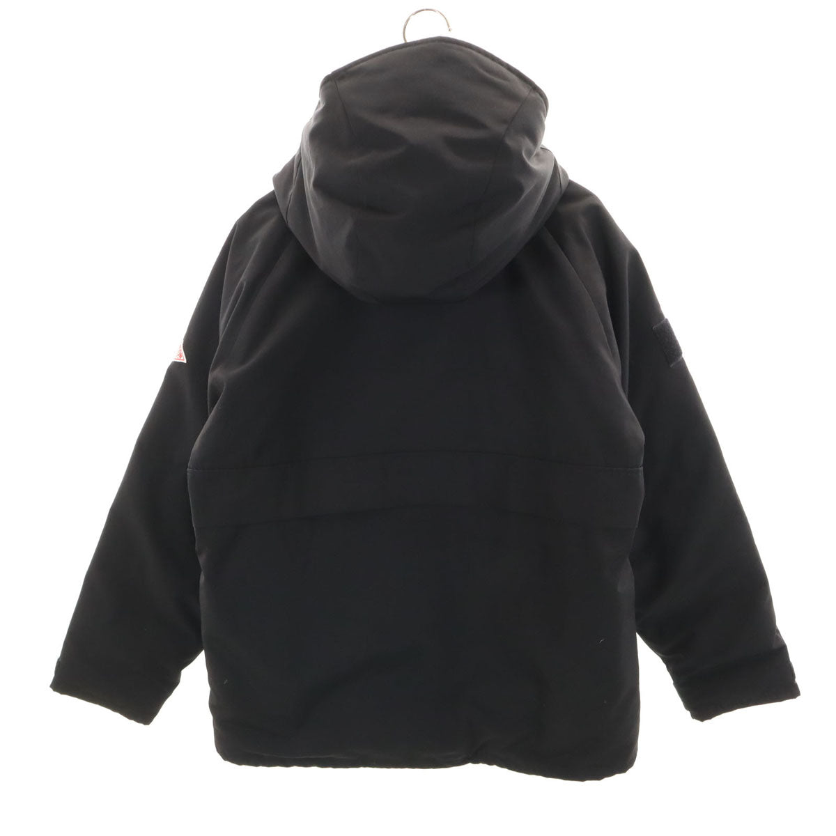 Danton ダントン フーデッド ダウンジャケット S ブラック メンズ