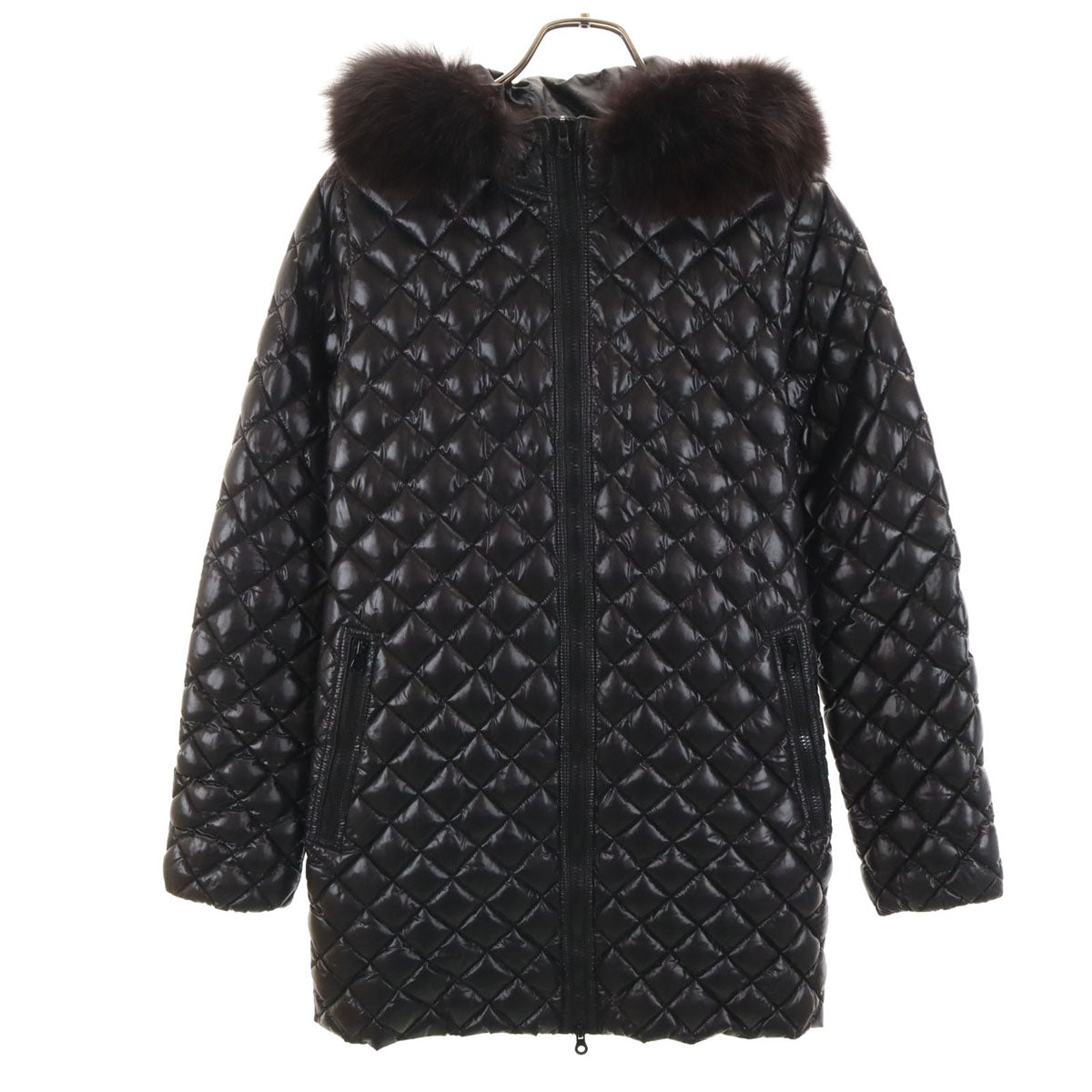 DUVETICA デュベティカ ブルガリア製 ダウンジャケット 40 ブラック系 レディース