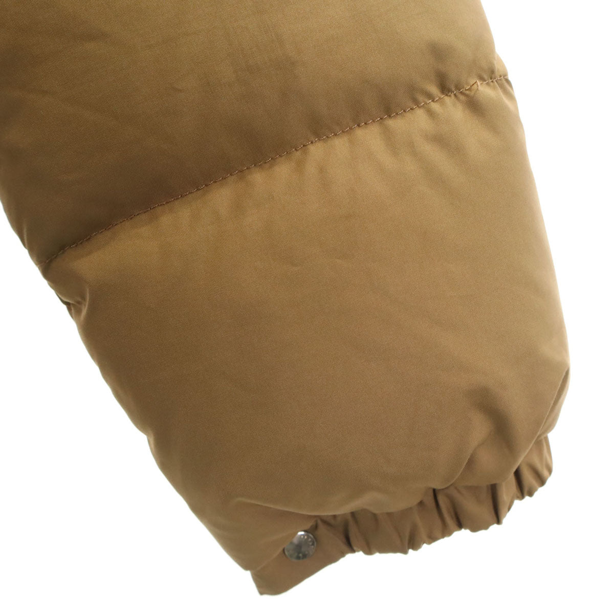 MONCLER モンクレール ファー付き ダウンジャケット 0 0 カーキベージュ レディース