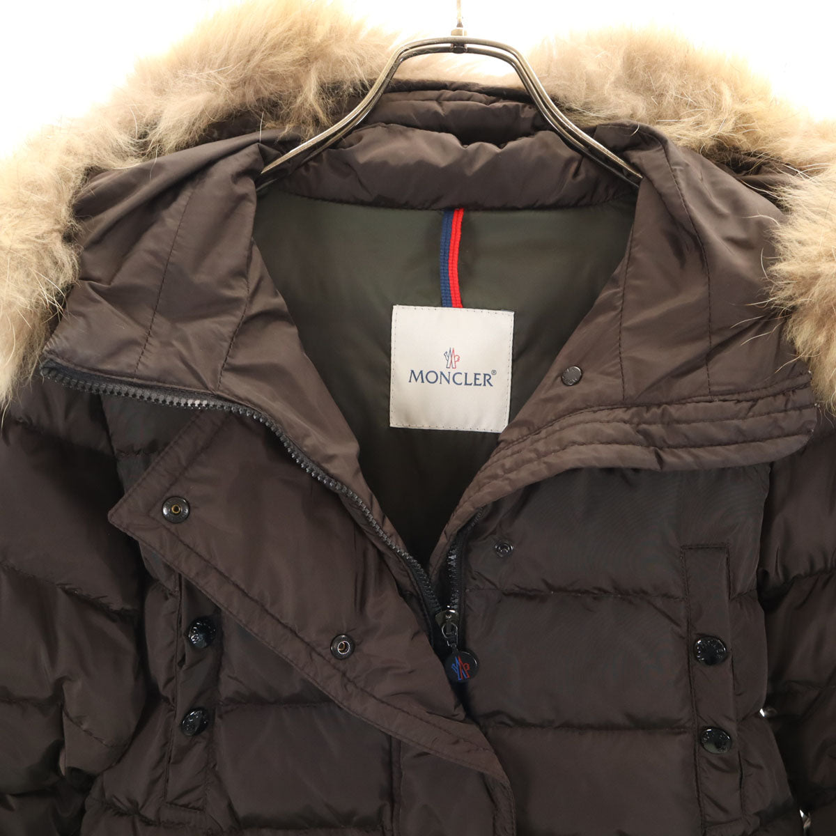 MONCLER モンクレール MER GIUBBOTTO ダウンジャケット 0 ブラウン系 レディース