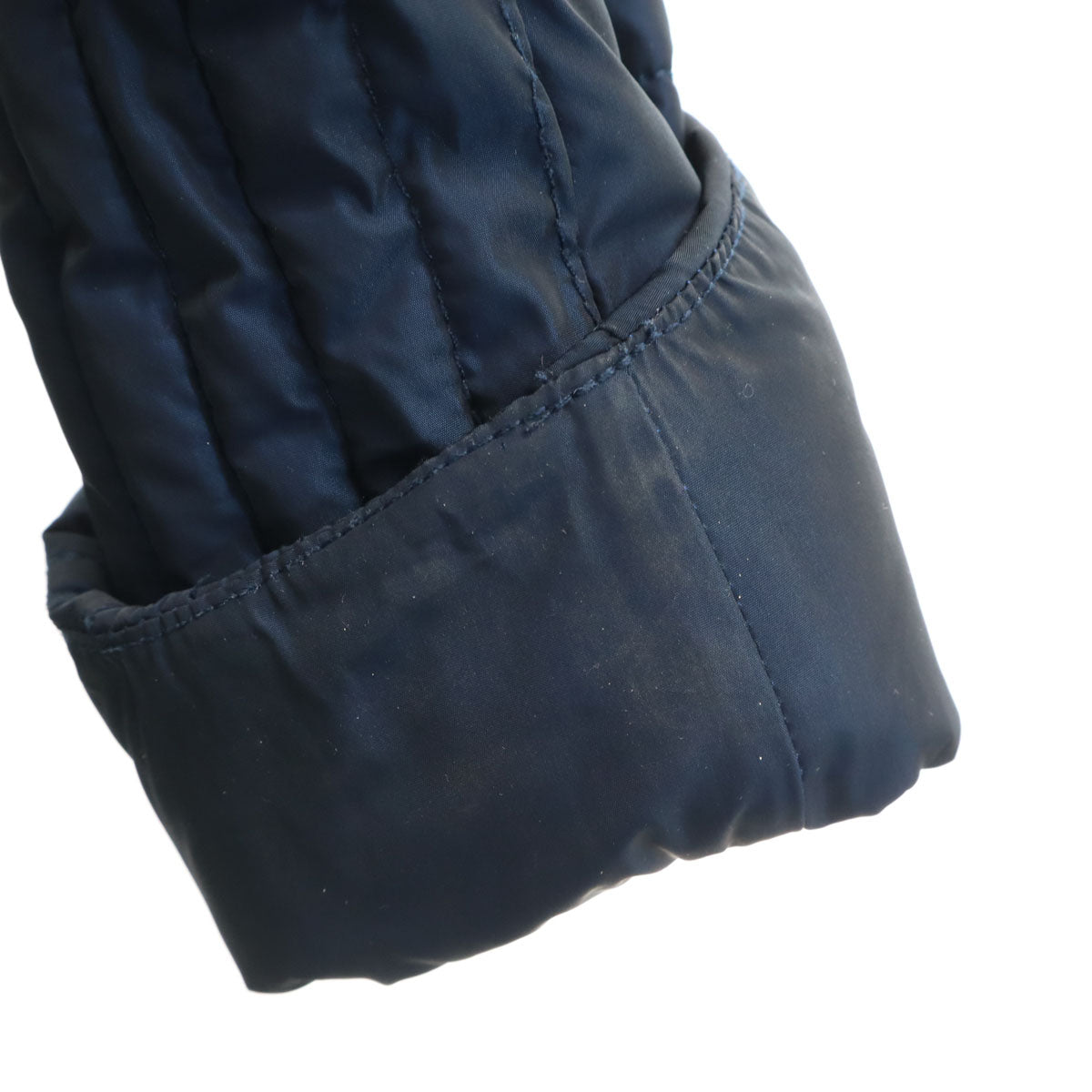 ARMANI JEANS アルマーニジーンズ 中綿ジャケット 40 ネイビー レディース