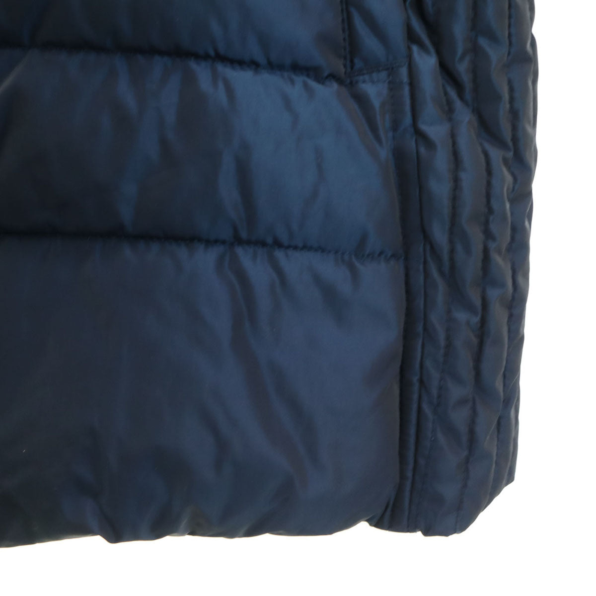 ARMANI JEANS アルマーニジーンズ 中綿ジャケット 40 ネイビー レディース