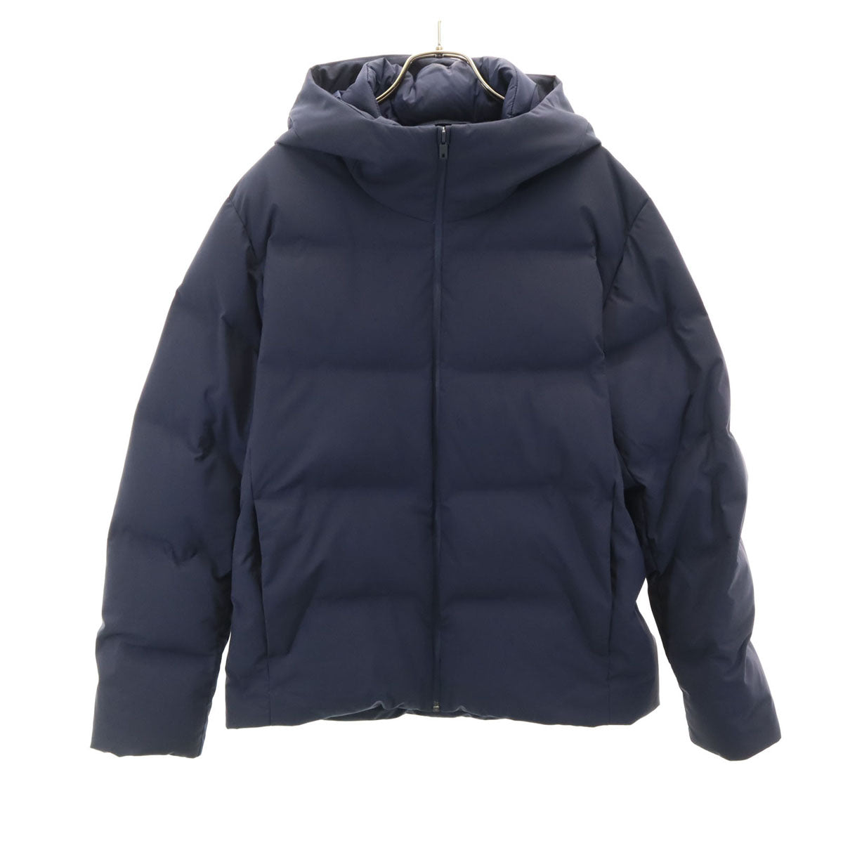UNIQLO ユニクロ シームレス ダウンパーカー L ネイビー メンズ