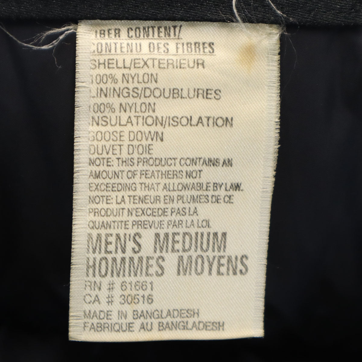 THE NORTH FACE ノースフェイス ヌプシ ダウンジャケット M ネイビー NF002YO メンズ