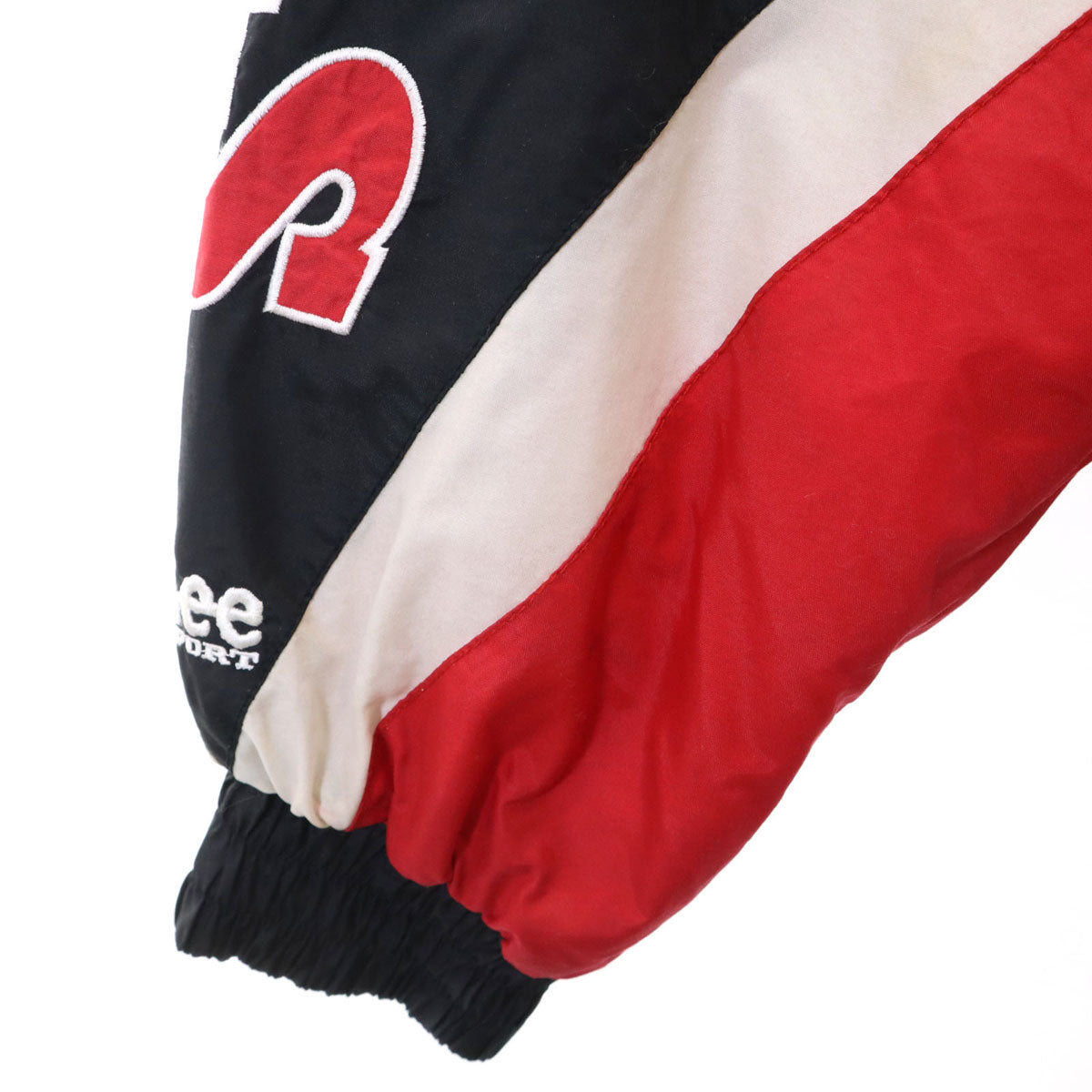 Lee SPORT リースポーツ 90s オールド ハーフジップ ナイロンジャケット L ブラック NBA シカゴブルズ プルオーバー メンズ