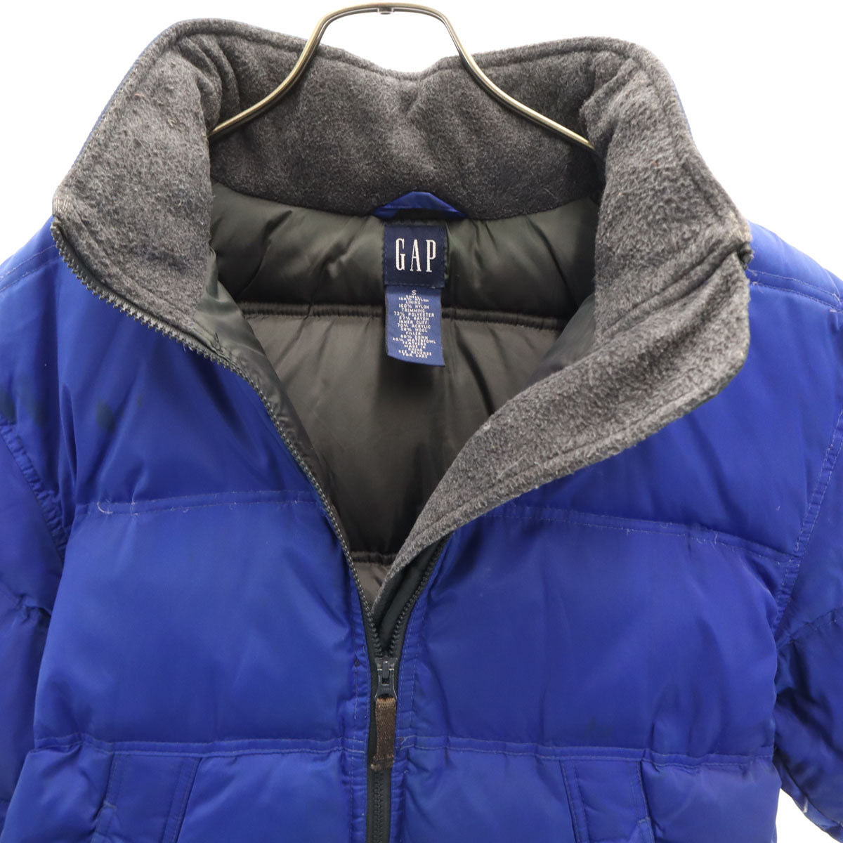 GAP ギャップ 90s オールド ダウンジャケット S ブルー メンズ