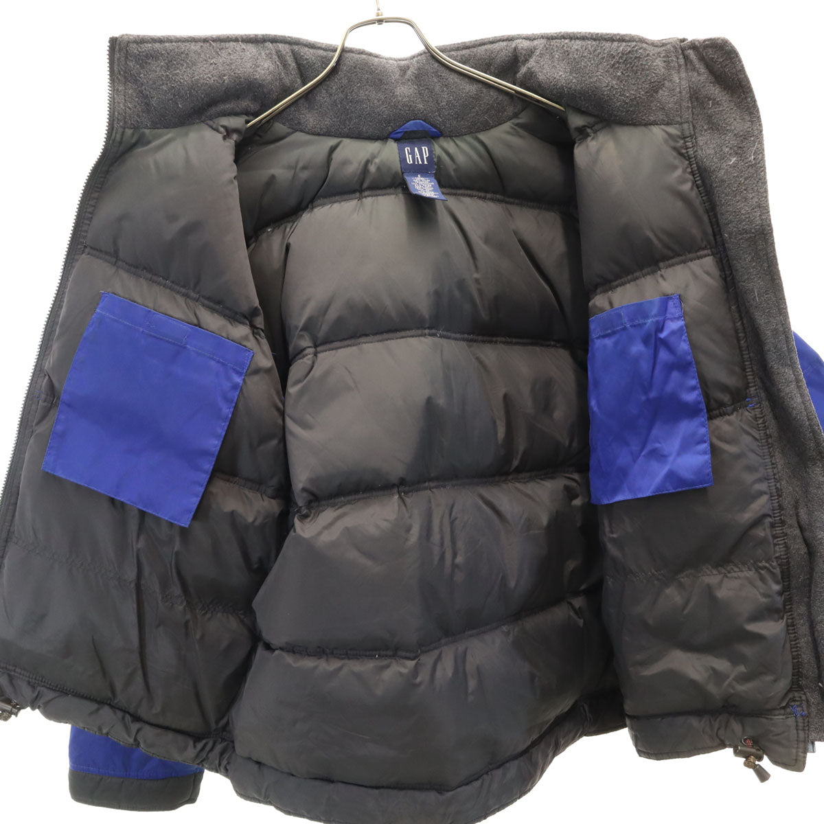 GAP ギャップ 90s オールド ダウンジャケット S ブルー メンズ